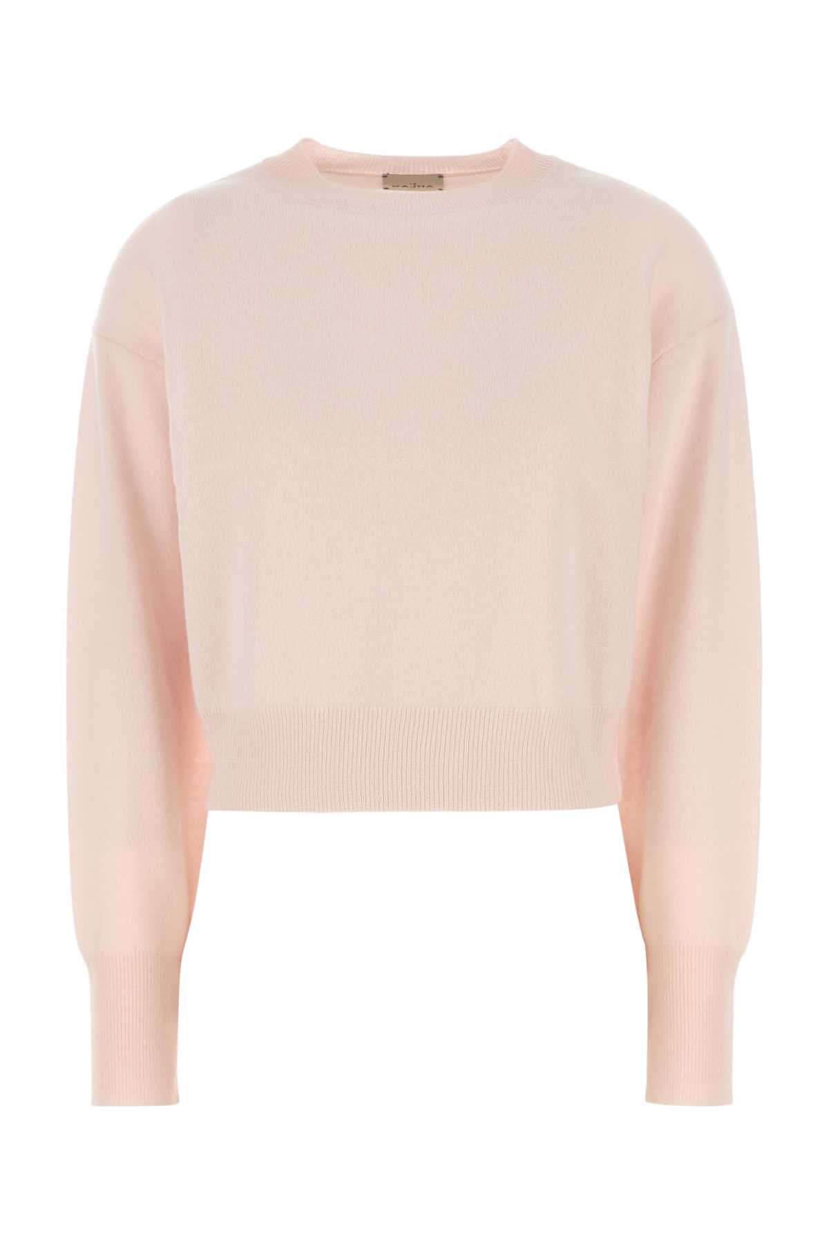 Pastel pink cashmere Menorca sweater MENORCANUDE (LE KASHA / ニット・セーター・カーディガン ) | LE KASHA (ル カシャ)