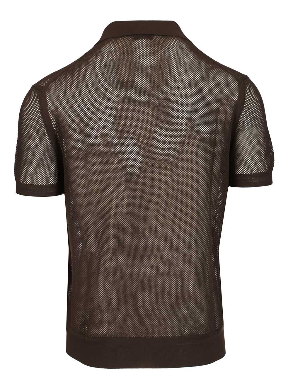 Knitted polo shirt KPS040YMC046ECC (TOM FORD / ポロシャツ ) | TOM FORD (トムフォード)(1)