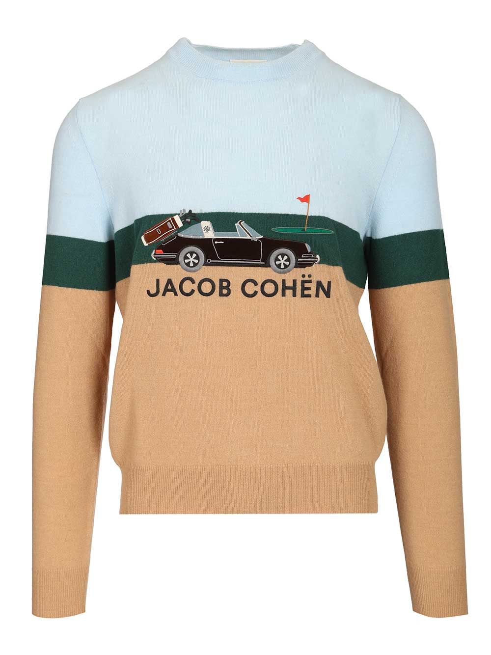 Wool and cashmere sweater JUESG030001XA005FL (JACOB COHEN / ニット・セーター・カーディガン ) | JACOB COHEN (ヤコブ コーエン)