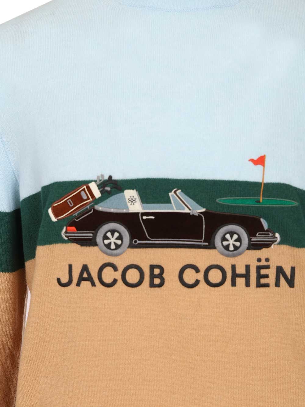 Wool and cashmere sweater JUESG030001XA005FL (JACOB COHEN / ニット・セーター・カーディガン ) | JACOB COHEN (ヤコブ コーエン)(3)