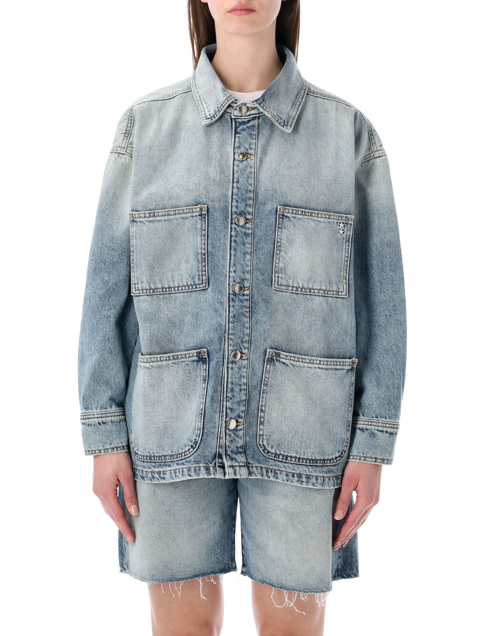 ICON DENIM Coats NIKAID8825SMOKEBLUE (ICON DENIM / カジュアルジャケット ) | ICON DENIM (アイコン デニム)