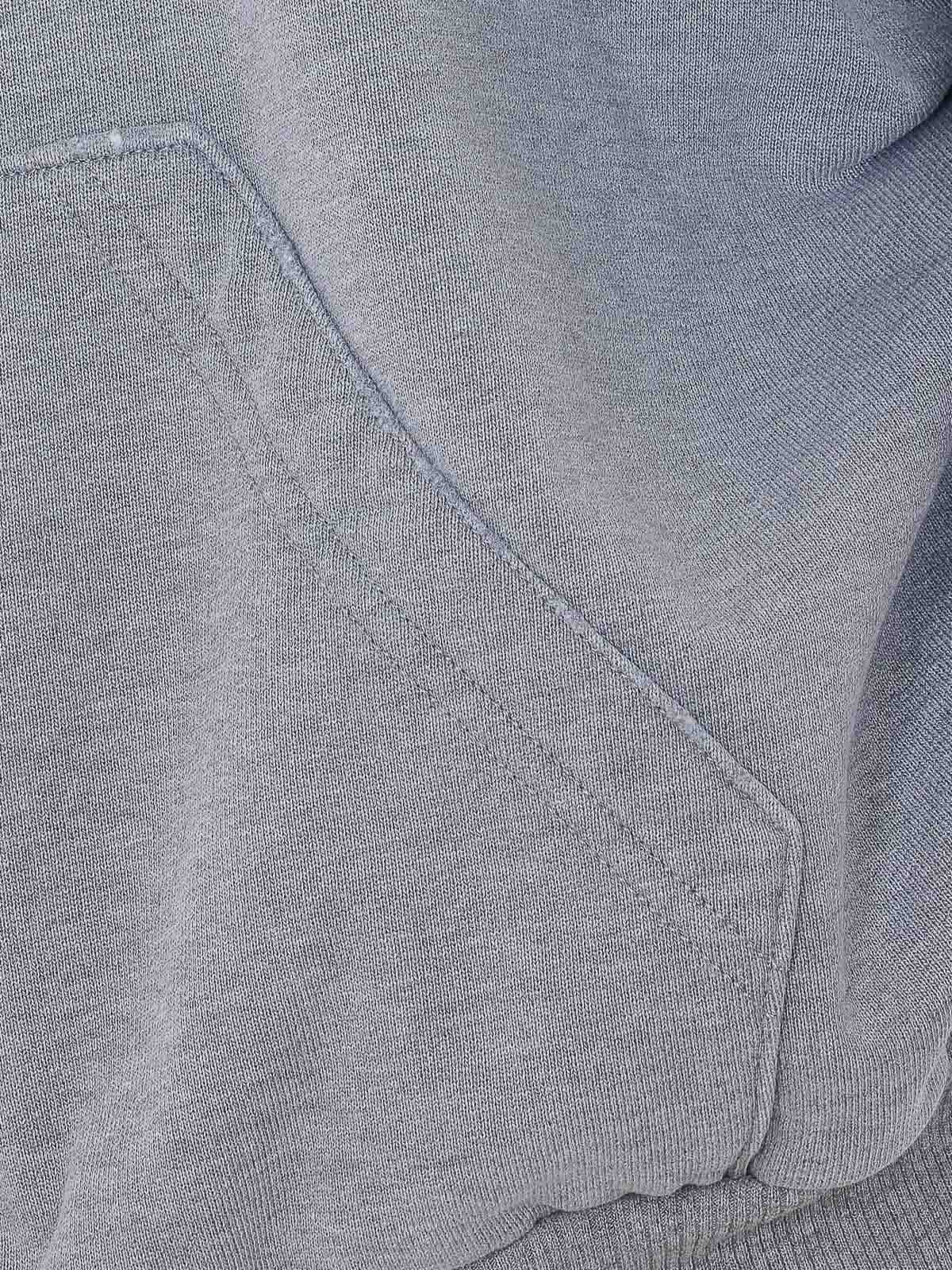 Grey Zip Up Sweatshirt S52HG0041S25337853M (MM6 Maison Margiela / スウェット・フーディー ) | MM6 Maison Margiela (エムエムシックス)(2)