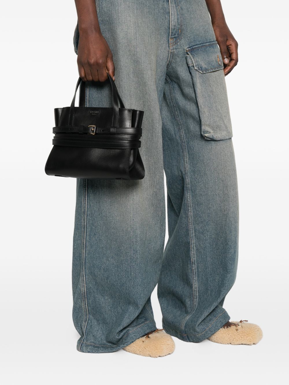 Moschino Bags.. Black MC4012PP1OOA0000 (MOSCHINO / ハンドバッグ・ショルダーバッグ ) | MOSCHINO (モスキーノ)(2)