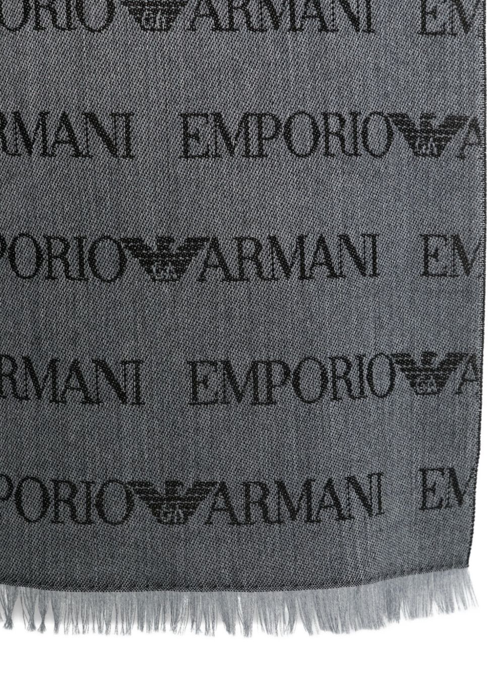 Emporio Armani Scarfs Grey EM004238AF21541F7086 (EMPORIO ARMANI / スカーフ・マフラー ) | EMPORIO ARMANI (エンポリオ アルマーニ)(1)