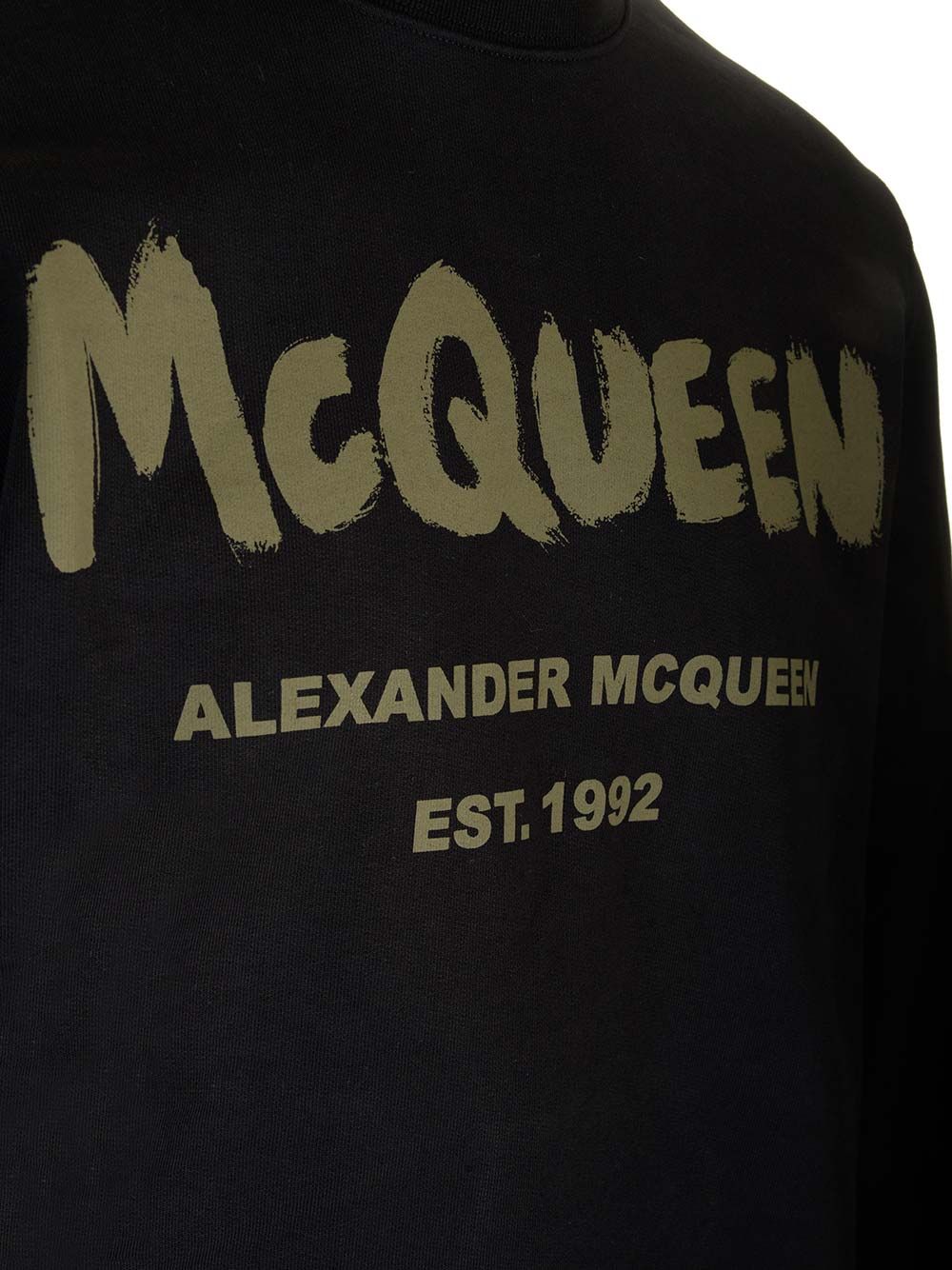 "Graffiti" print sweatshirt 688713QTAAB0519 (Alexander McQUEEN / スウェット・フーディー ) | Alexander McQUEEN (アレキサンダー・マックイーン)(2)