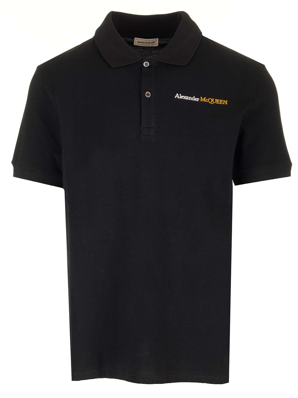 Cotton polo 781998QXAAK1000 (Alexander McQUEEN / ポロシャツ ) | Alexander McQUEEN (アレキサンダー・マックイーン)