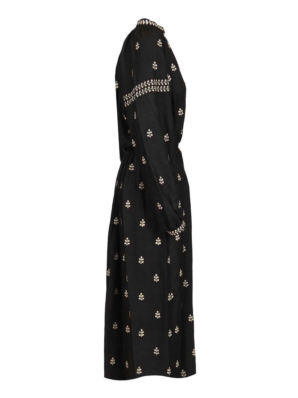 TUSSAR SILK DRESS 26PRO1027FAD1J12I01BK (Isabel Marant / ワンピース・ドレス・オールインワン ) | Isabel Marant (イザベル マラン)(3)