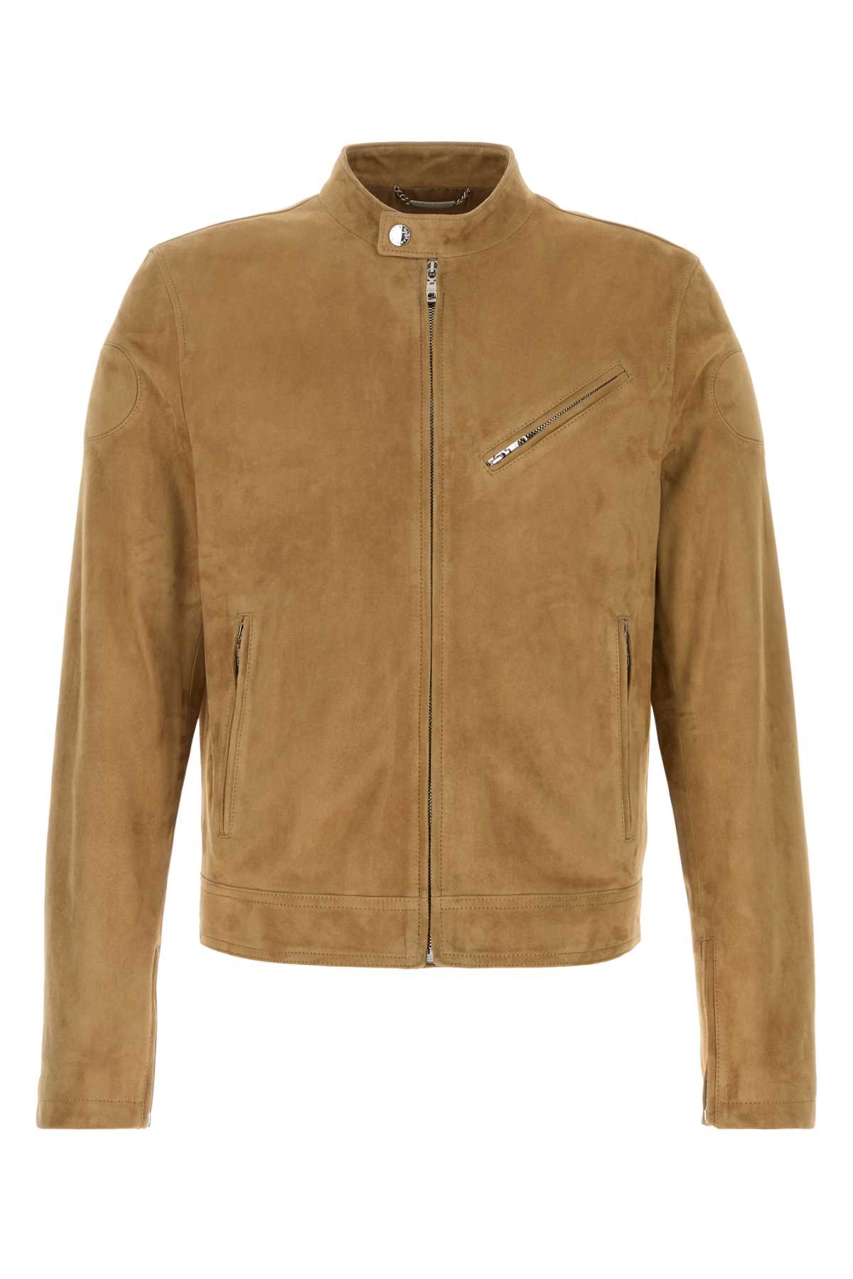 Camel suede jacket G9BWILHULUUA0405 (Dolce & Gabbana / レザー&ファージャケット・コート ) | Dolce & Gabbana (ドルチェガッバーナ)