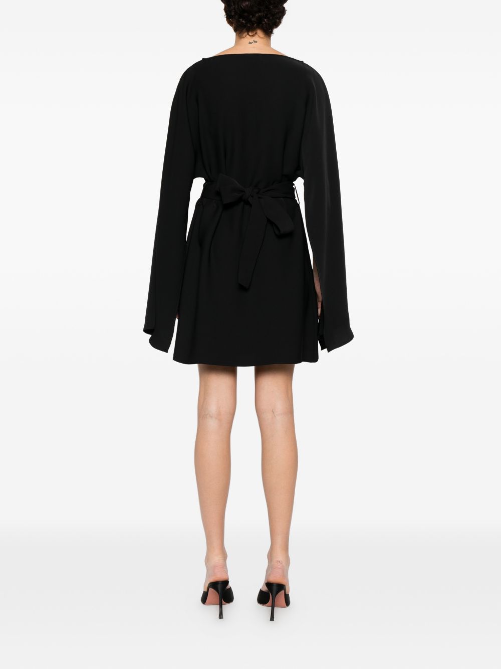 Parosh Dresses Black D731384PANTY26013 (P.A.R.O.S.H. / ワンピース・ドレス・オールインワン ) | P.A.R.O.S.H. (パロッシュ)(3)