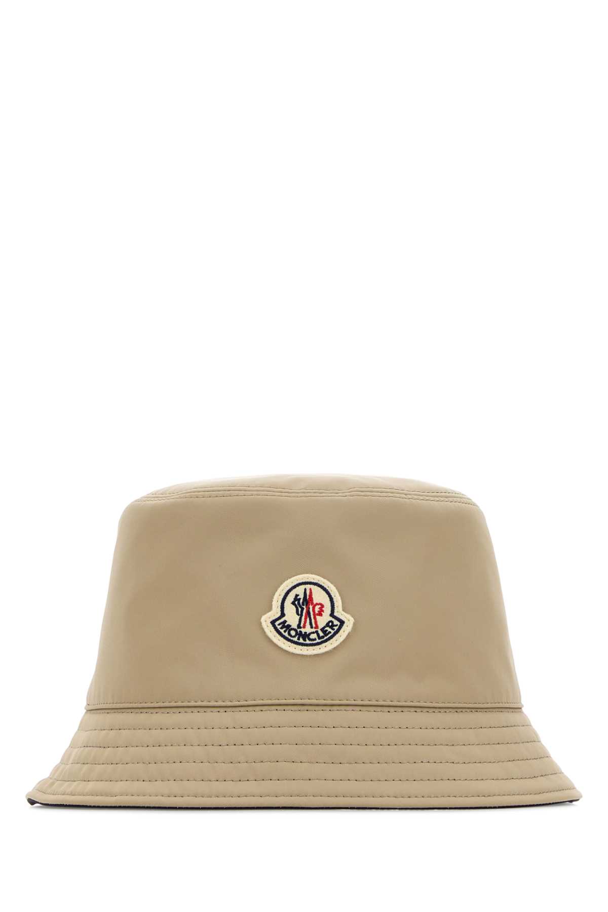 Beige polyester reversible bucket hat L10933B0002254A1KP27 (Moncler / 帽子 ) | Moncler (モンクレール)
