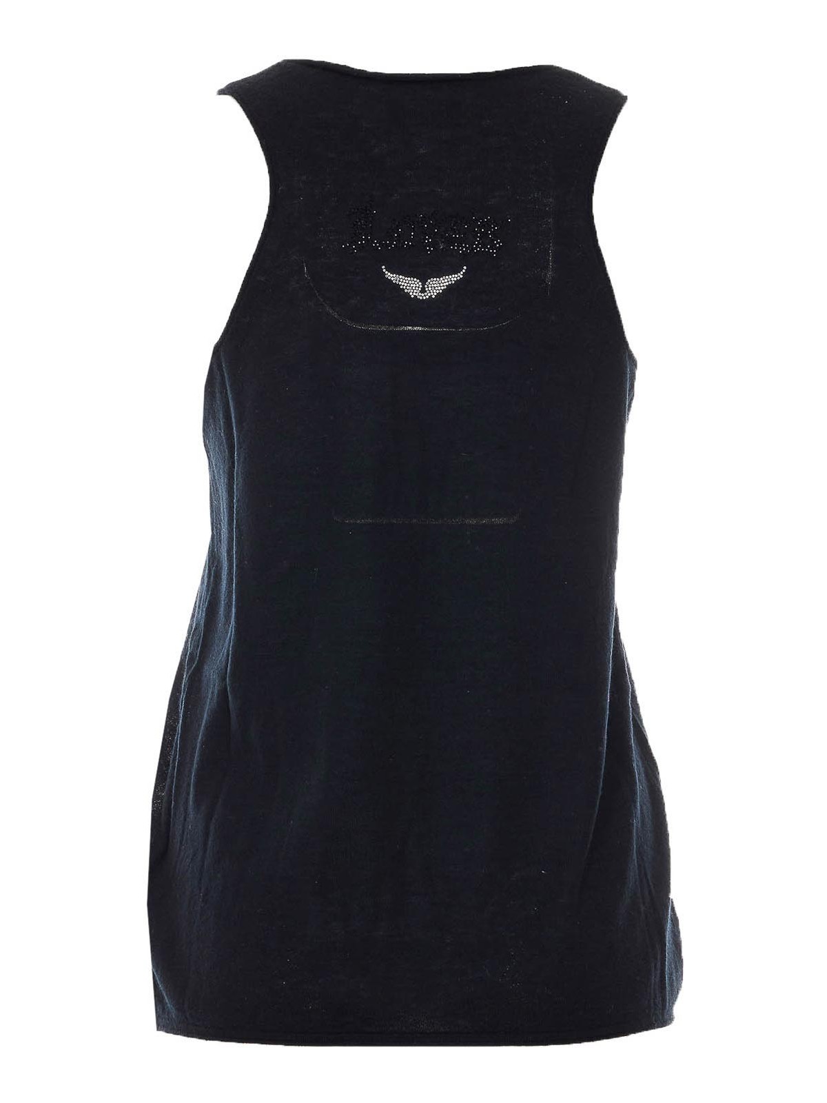 Lee Strass Top KWTO01139011 (ZADIG & VOLTAIRE / タンクトップ・キャミソール ) | ZADIG & VOLTAIRE (ザディグ エ ヴォルテール)(1)