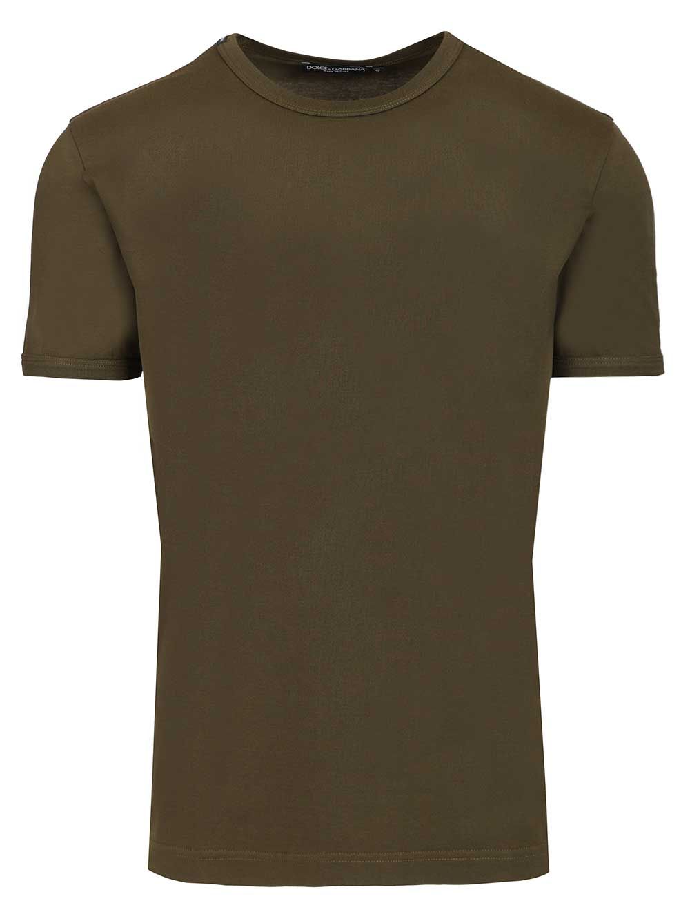 Cotton T-shirt G8JX7TG7P1AM4001 (Dolce & Gabbana / Tシャツ・カットソー ) | Dolce & Gabbana (ドルチェガッバーナ)