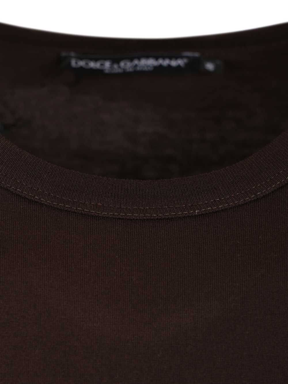 Cotton T-shirt G8JX7TG7P1AM0682 (Dolce & Gabbana / Tシャツ・カットソー ) | Dolce & Gabbana (ドルチェガッバーナ)(2)