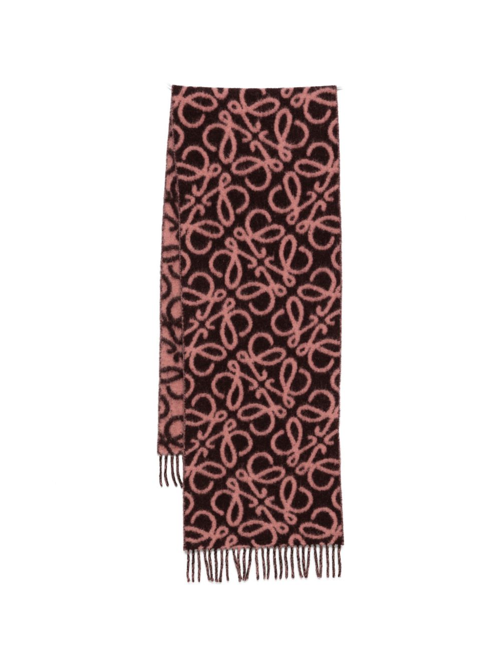 Loewe Scarfs Brown FSF4SS1W02D0038 (LOEWE / スカーフ・マフラー ) | LOEWE (ロエベ)