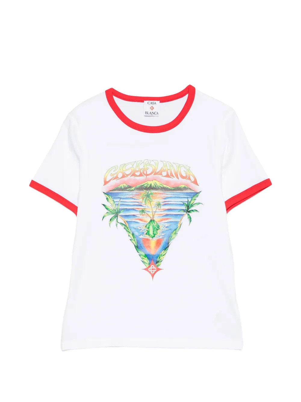 Casablanca T-shirts and Polos White WSP26JTS04902 (Casablanca / Tシャツ・カットソー ) | Casablanca (カサブランカ)