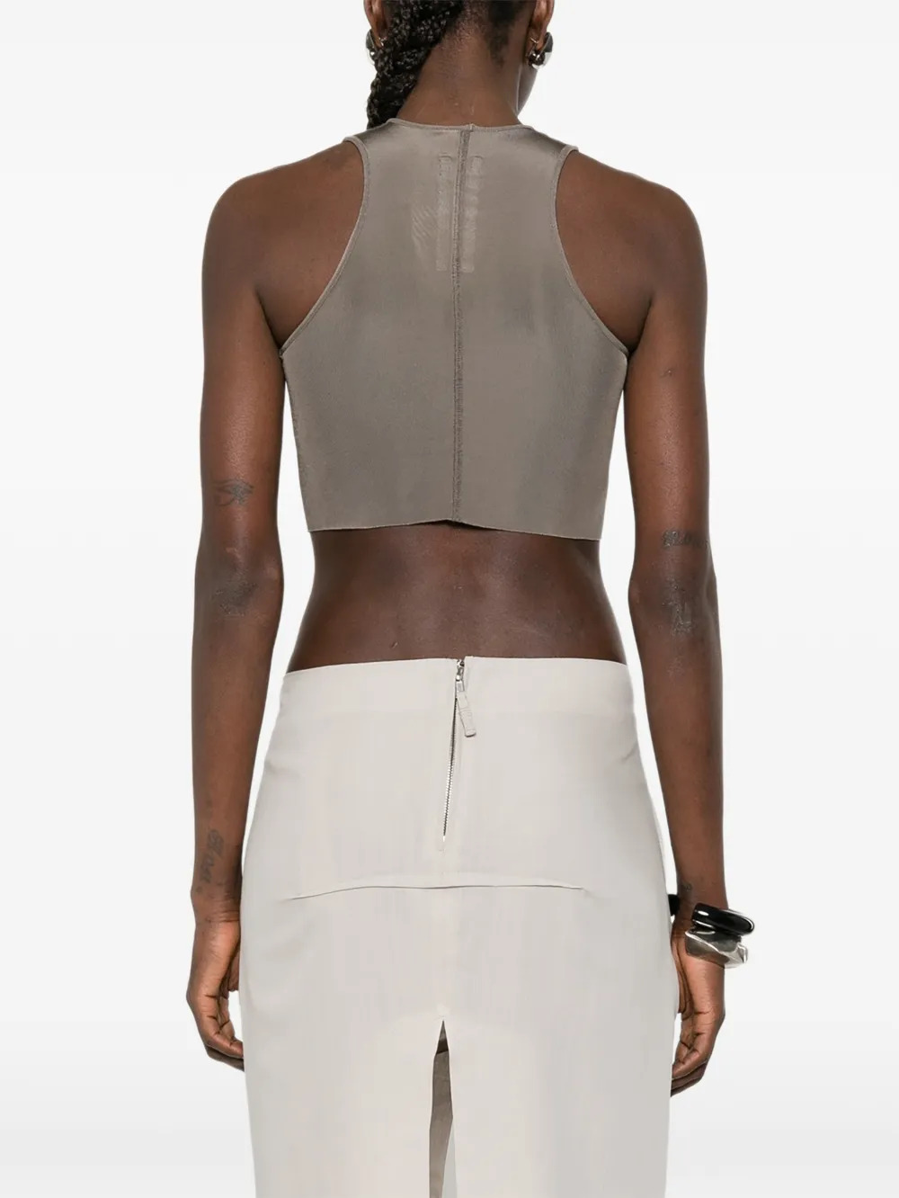 Rick Owens Top Grey RP01F6149JSV34 (Rick Owens / タンクトップ・キャミソール ) | Rick Owens (リック オウエンス)(3)