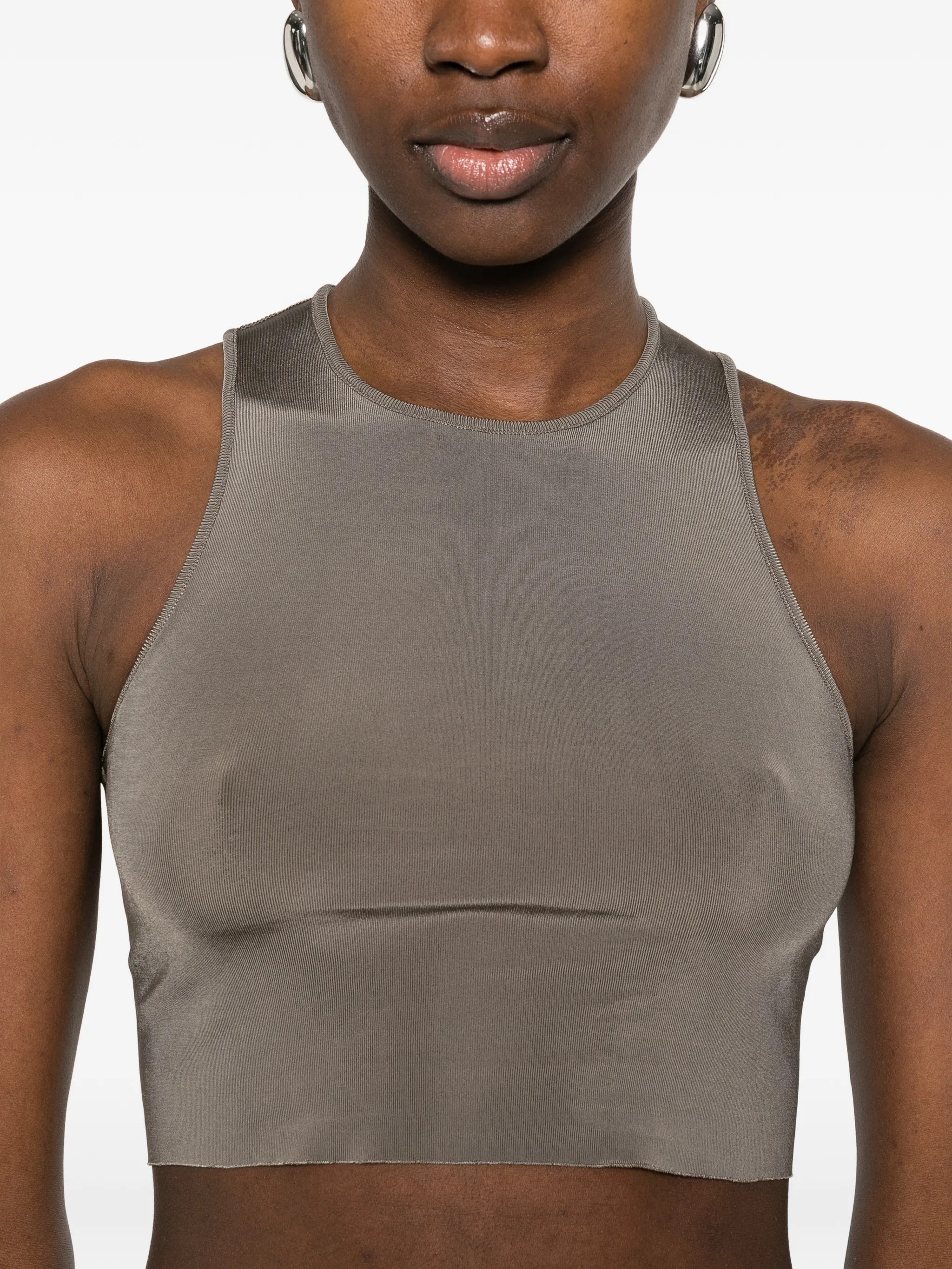 Rick Owens Top Grey RP01F6149JSV34 (Rick Owens / タンクトップ・キャミソール ) | Rick Owens (リック オウエンス)(4)