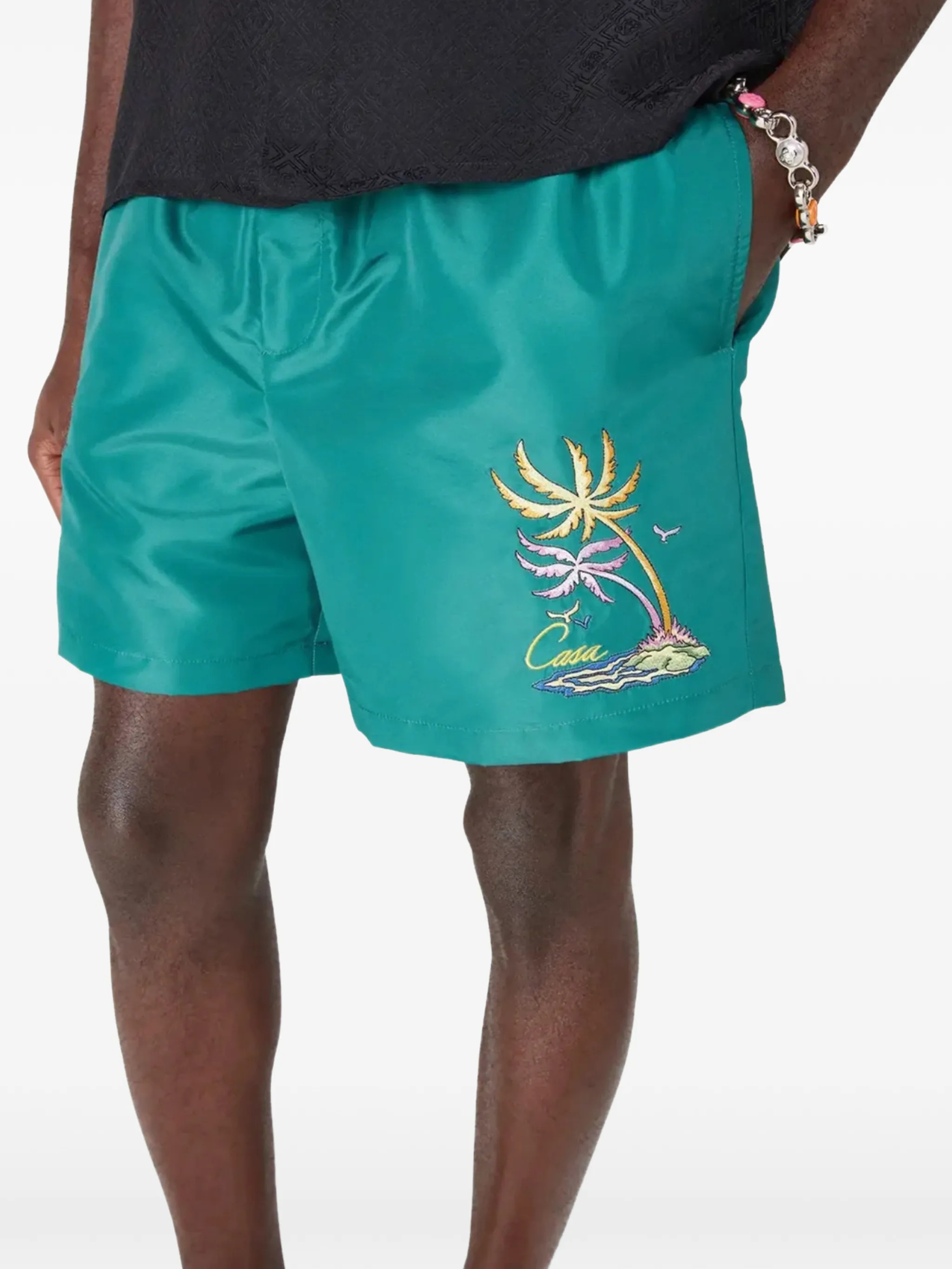 Casablanca Sea clothing Green MSP26TR03205 (Casablanca / スイムウェア ) | Casablanca (カサブランカ)(4)