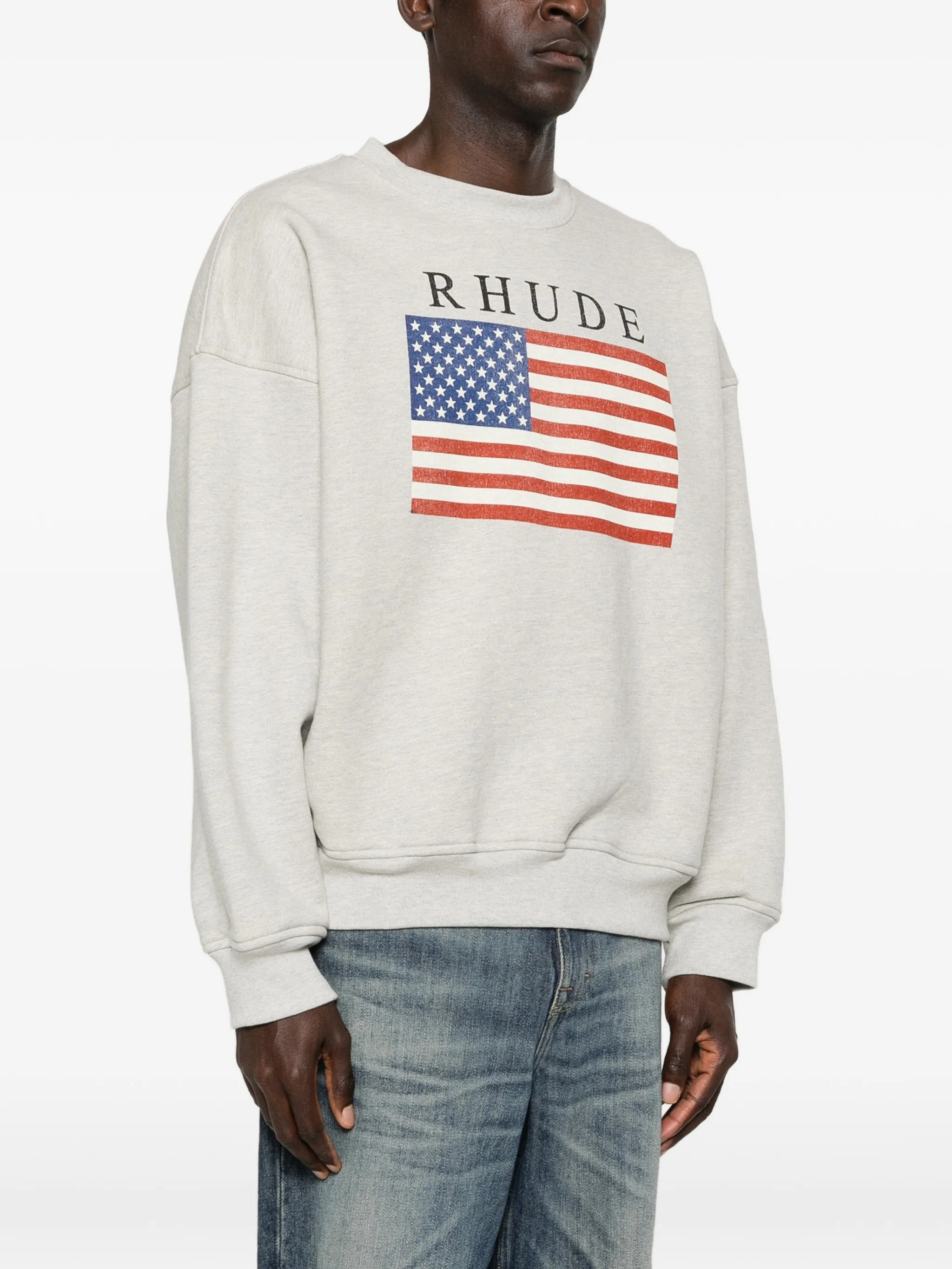 Rhude Sweaters Grey RHPS26ST011033168 (RHUDE / スウェット・フーディー ) | RHUDE (ルード)(2)