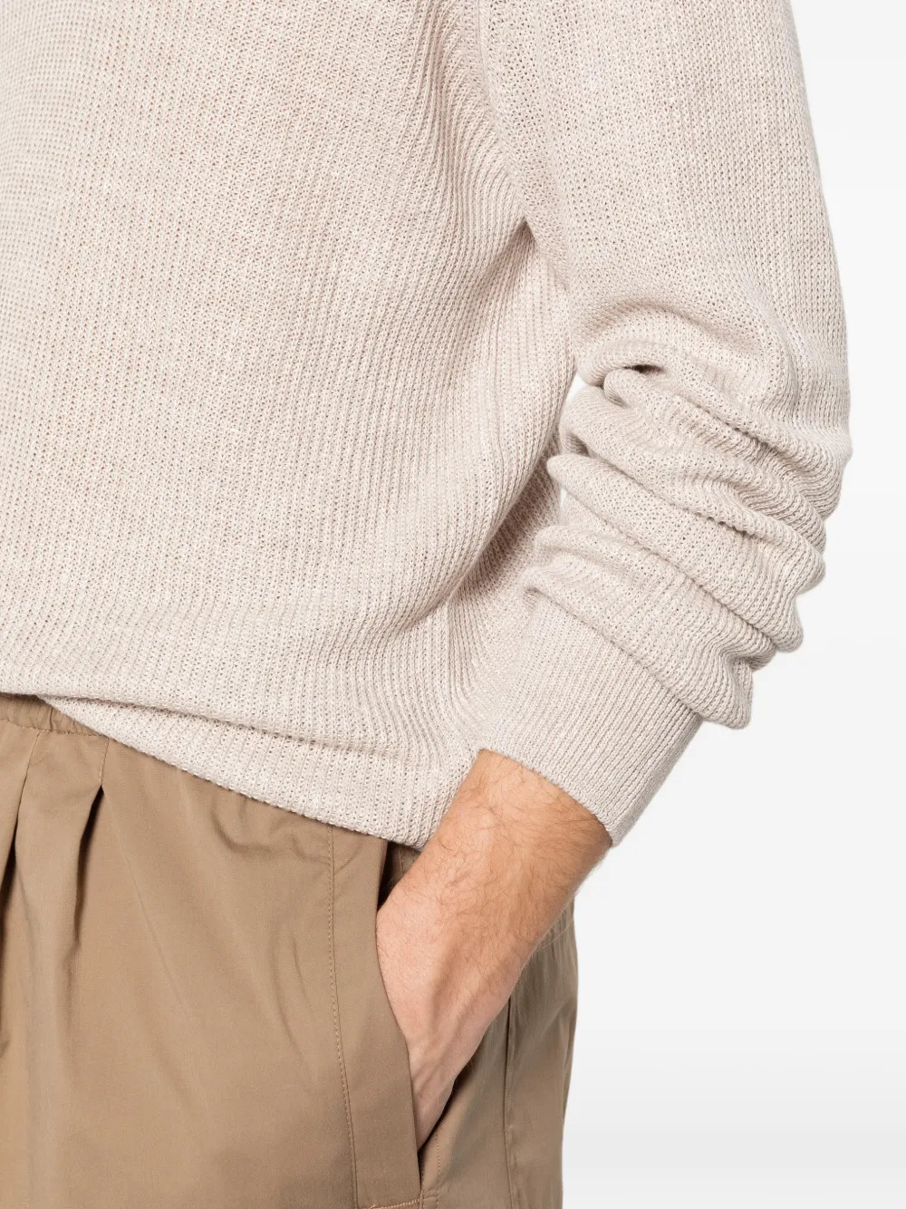 Tagliatore Sweaters Grey KENDALLGSE2602110 (TAGLIATORE / ニット・セーター・カーディガン ) | TAGLIATORE (タリアトーレ)(4)