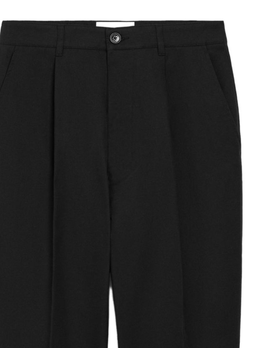 Ami Trousers Black HTR121CO0132001 (AMI Paris / パンツ ) | AMI Paris (アミパリス)(1)