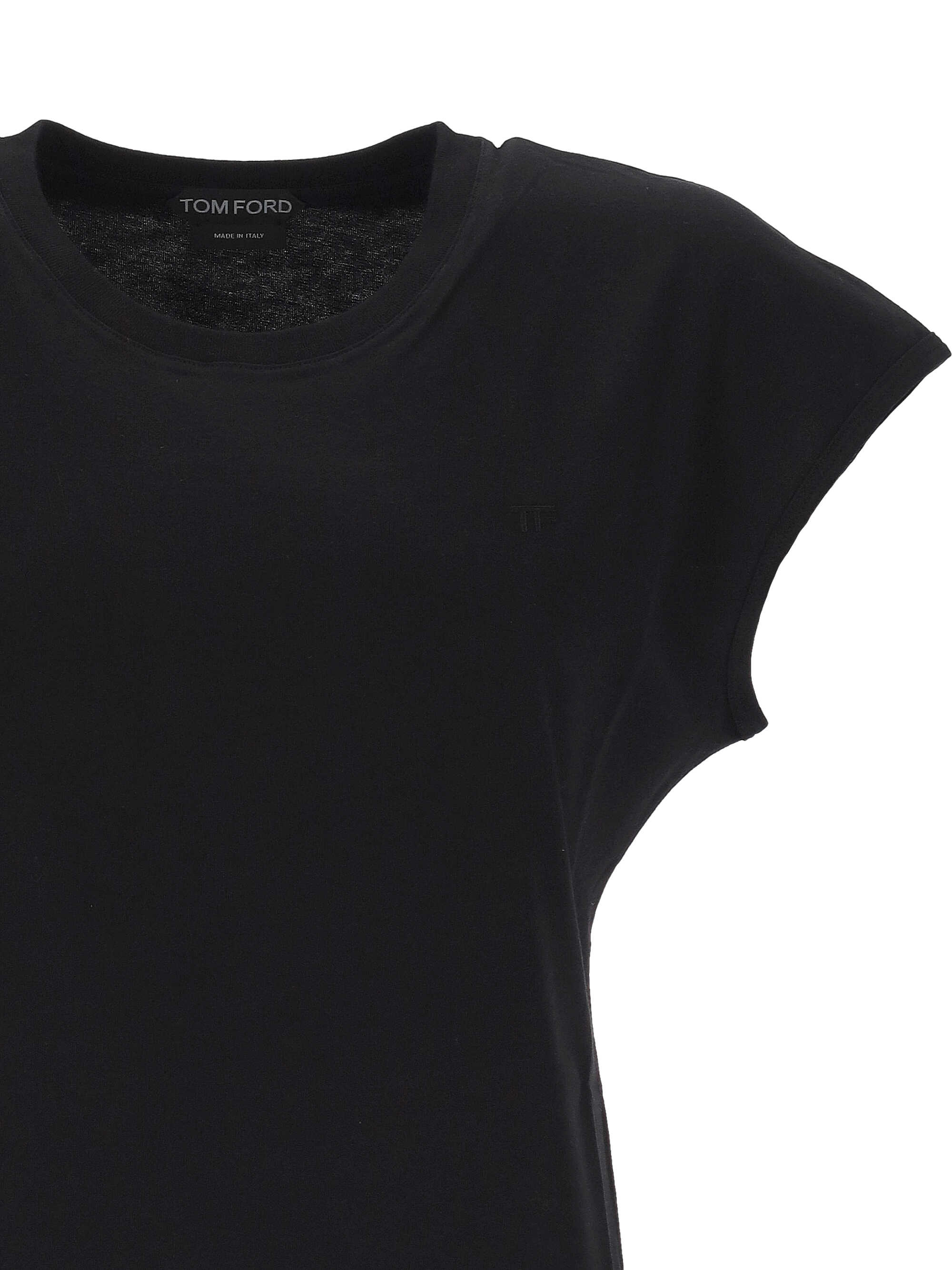Tom Ford T-shirts and Polos Black TSJ630JEX180NAA (TOM FORD / Tシャツ・カットソー ) | TOM FORD (トムフォード)(1)