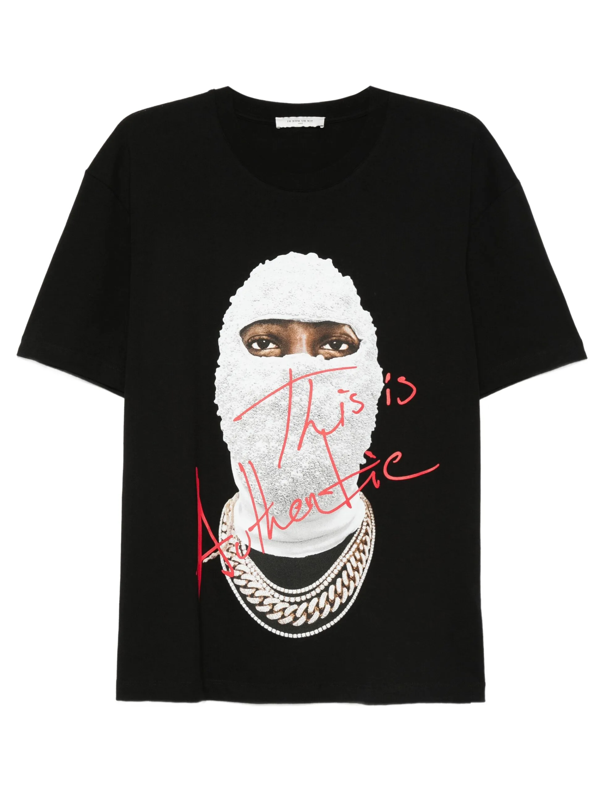 Ih Nom Uh Nit T-shirts and Polos Black NUS26286009 (IH NOM UH NIT / Tシャツ・カットソー ) | IH NOM UH NIT (インノミネイト)