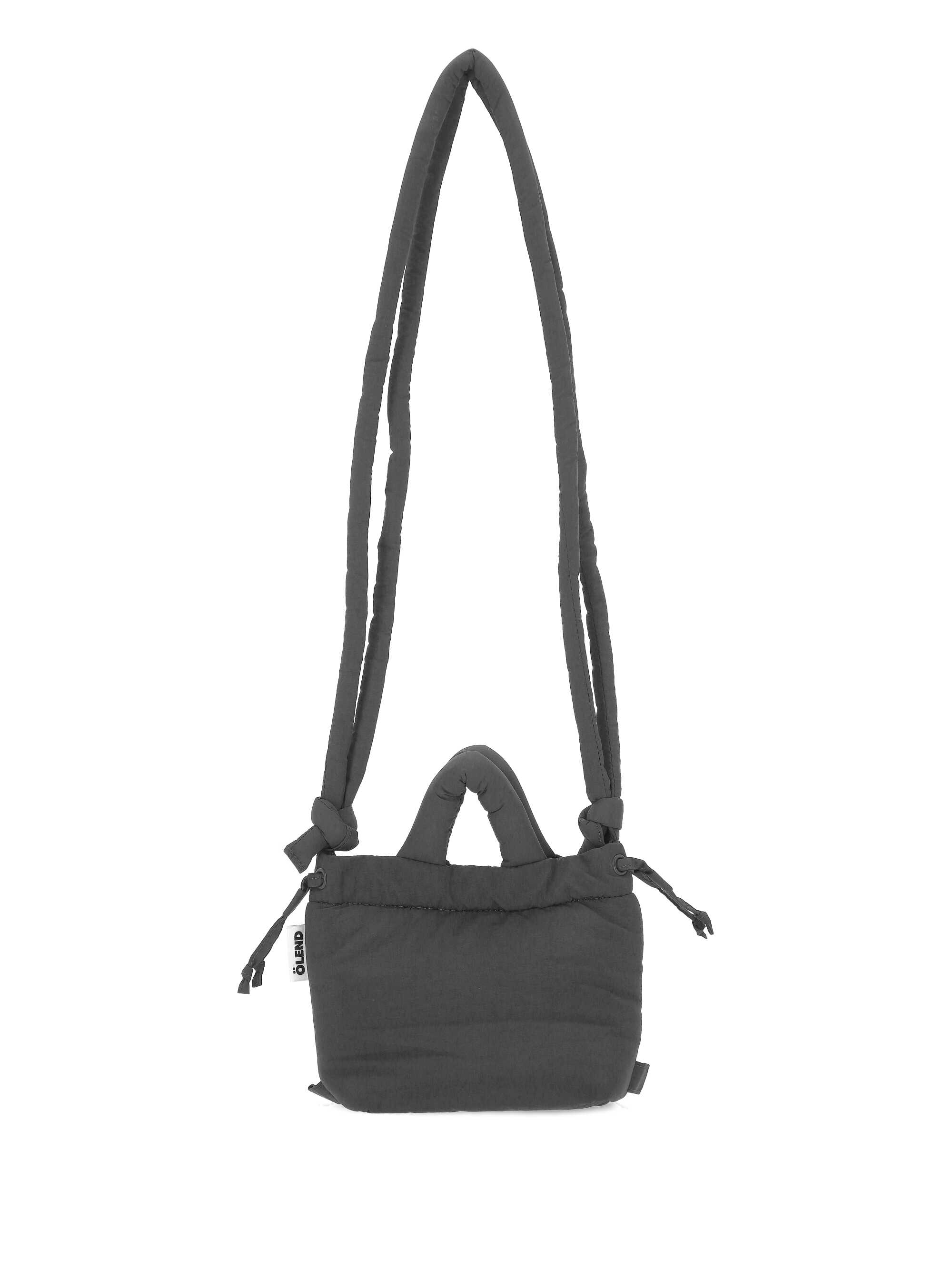 OLEND Bags.. MICROONASOFTBAGCOAL (ÖLEND / ハンドバッグ・ショルダーバッグ ) | ÖLEND (オーレンド)(2)