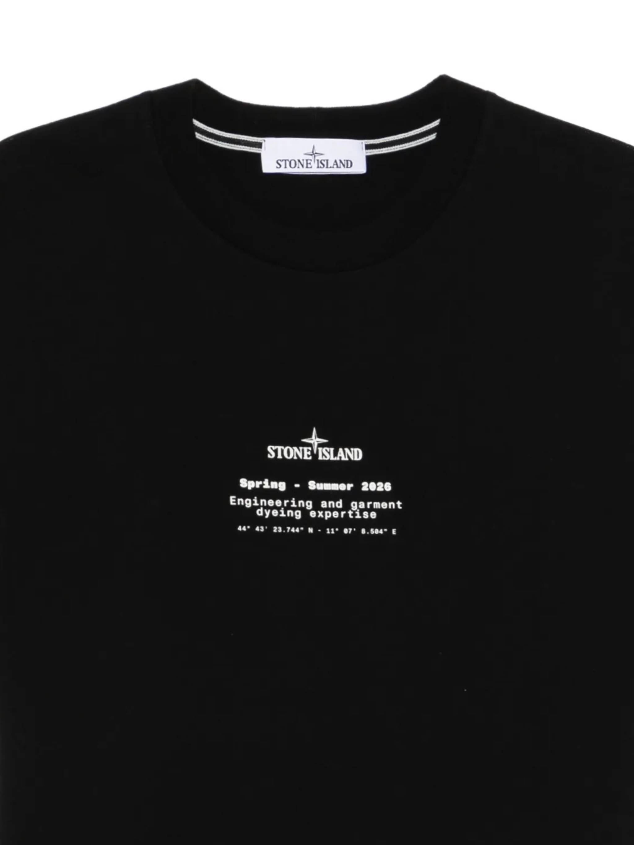 Stone Island T-shirts and Polos Black 152100001S0285V0029 (STONE ISLAND / Tシャツ・カットソー ) | STONE ISLAND (ストーンアイランド)(1)