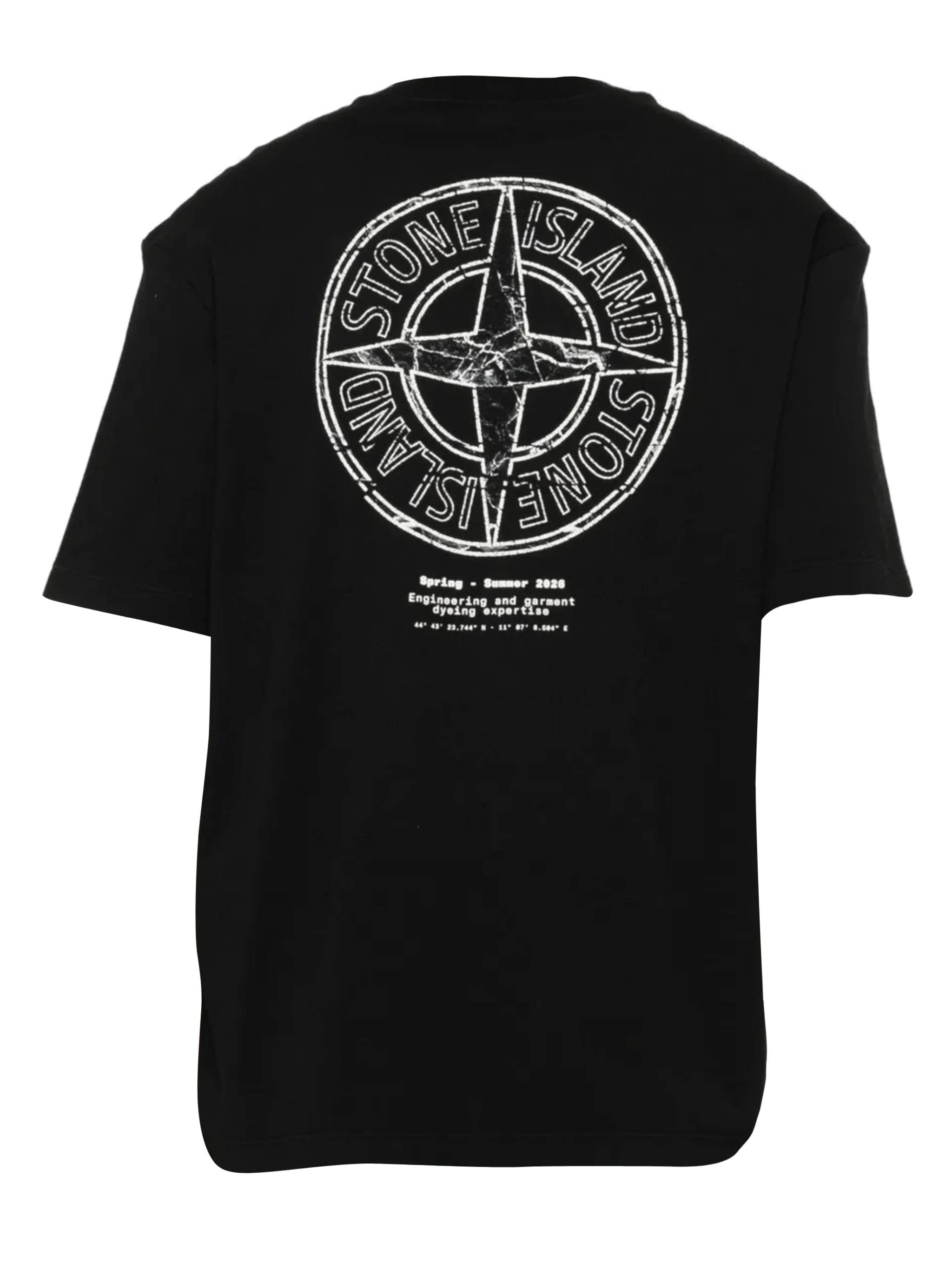 Stone Island T-shirts and Polos Black 152100001S0285V0029 (STONE ISLAND / Tシャツ・カットソー ) | STONE ISLAND (ストーンアイランド)(2)