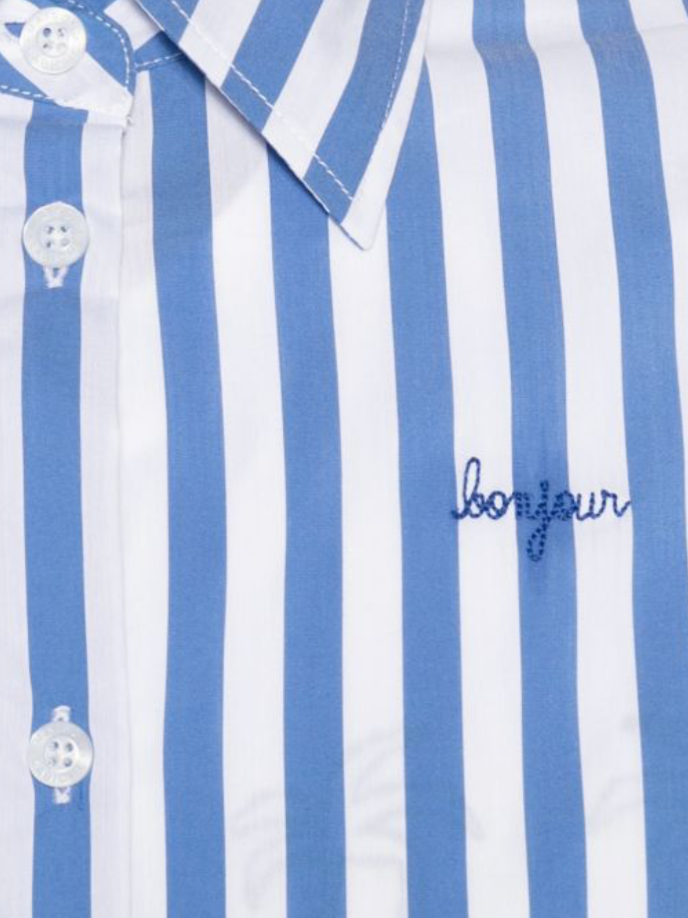 MAISON LABICHE Shirts ZWBIDAULTBJRBLUEWHITESTRIPES (MAISON LABICHE / シャツ・ブラウス ) | MAISON LABICHE (メゾン ラビッシュ)(1)