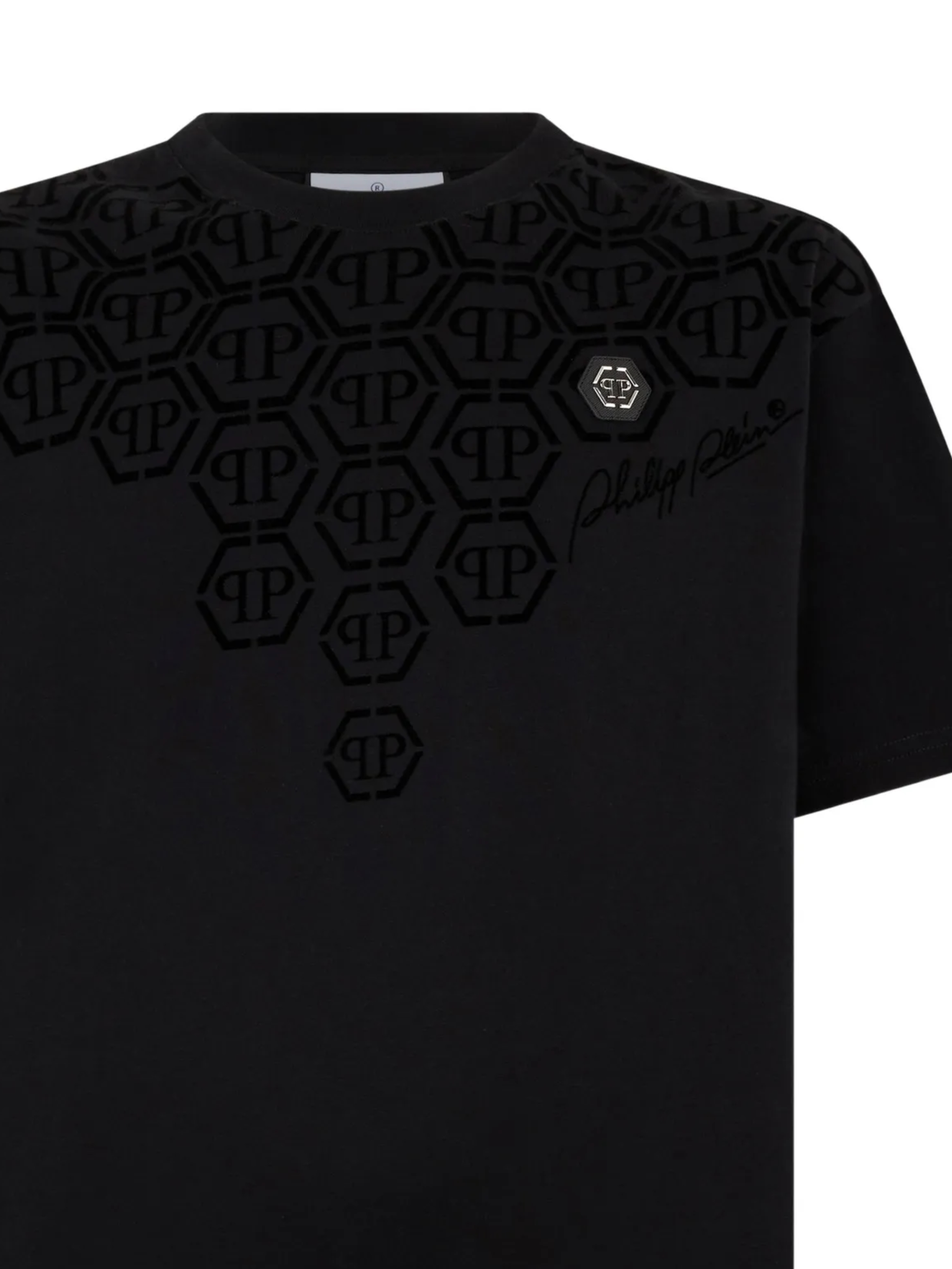 Philipp Plein T-shirts and Polos Black MTK8682PJY002N02 (PHILIPP PLEIN / Tシャツ・カットソー ) | PHILIPP PLEIN (フィリップ プレイン)(1)