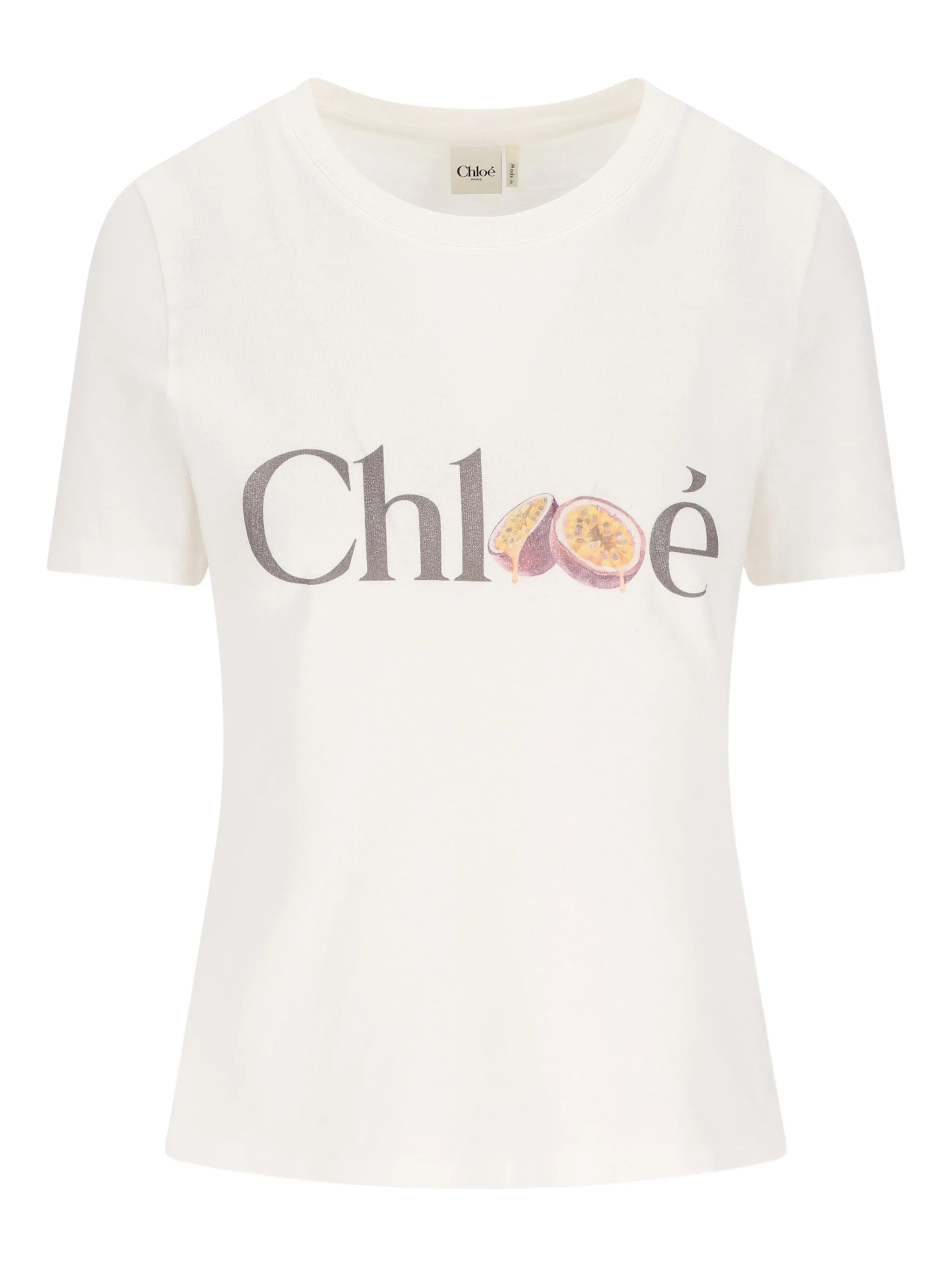Chloè T-shirts and Polos White 26SJH08197101 (Chloé / Tシャツ・カットソー ) | Chloé (クロエ)