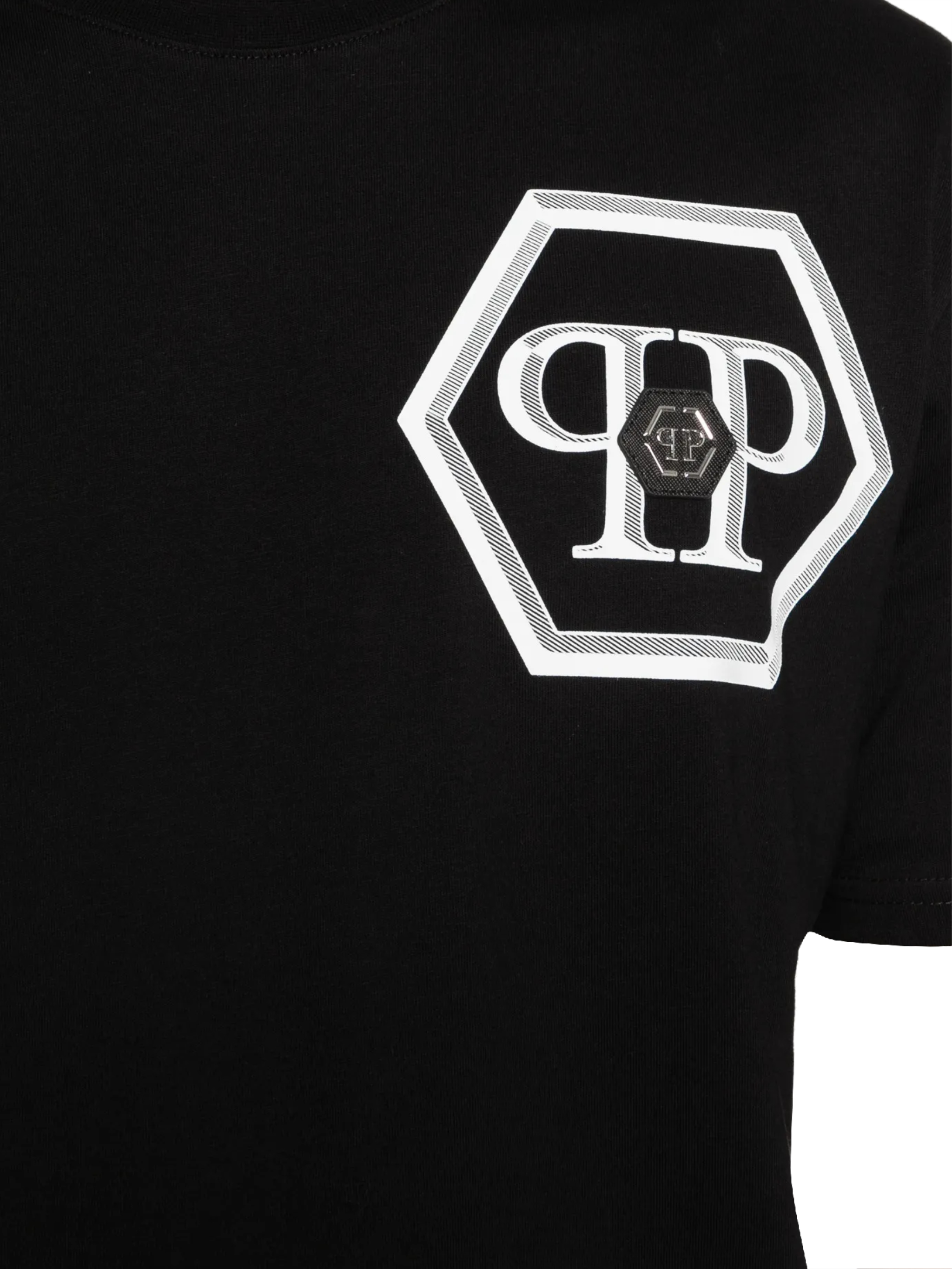 Philipp Plein T-shirts and Polos Black MTK8886PJY002N02 (PHILIPP PLEIN / Tシャツ・カットソー ) | PHILIPP PLEIN (フィリップ プレイン)(1)