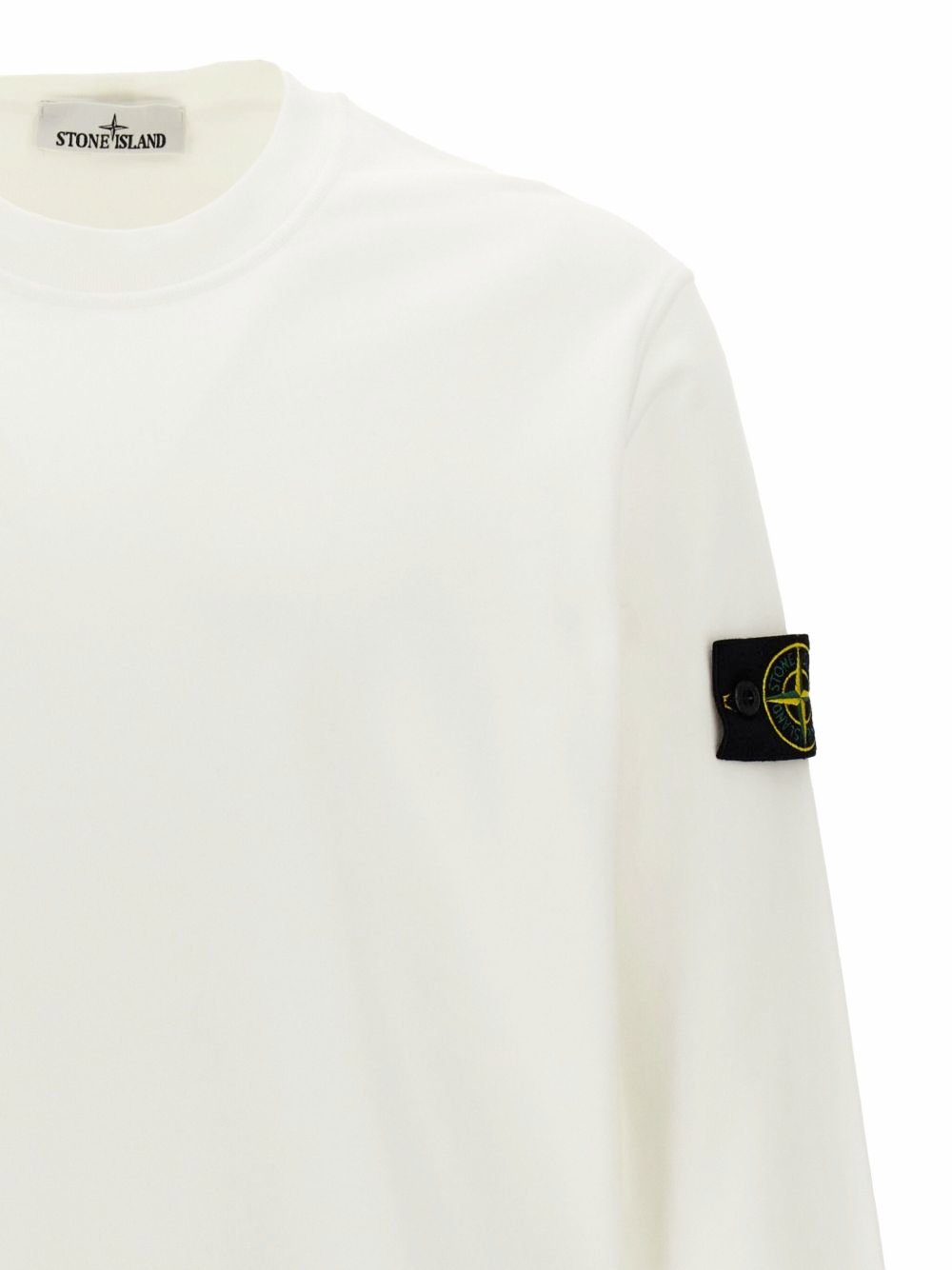 Stone Island Sweaters White 156100060S0051V0001 (STONE ISLAND / スウェット・フーディー ) | STONE ISLAND (ストーンアイランド)(1)