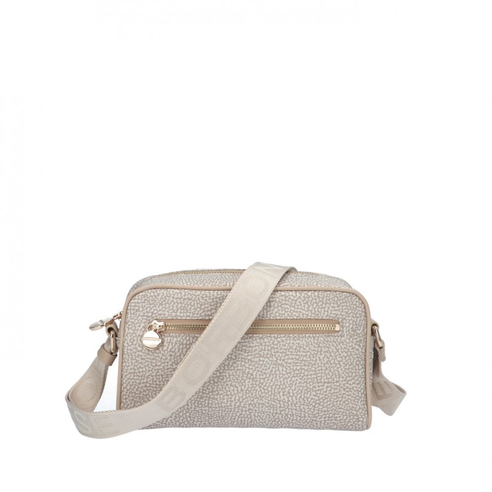 Borbonese Bags.. Sand 934115I15C75 (BORBONESE / ハンドバッグ・ショルダーバッグ ) | BORBONESE (ボルボネーゼ)