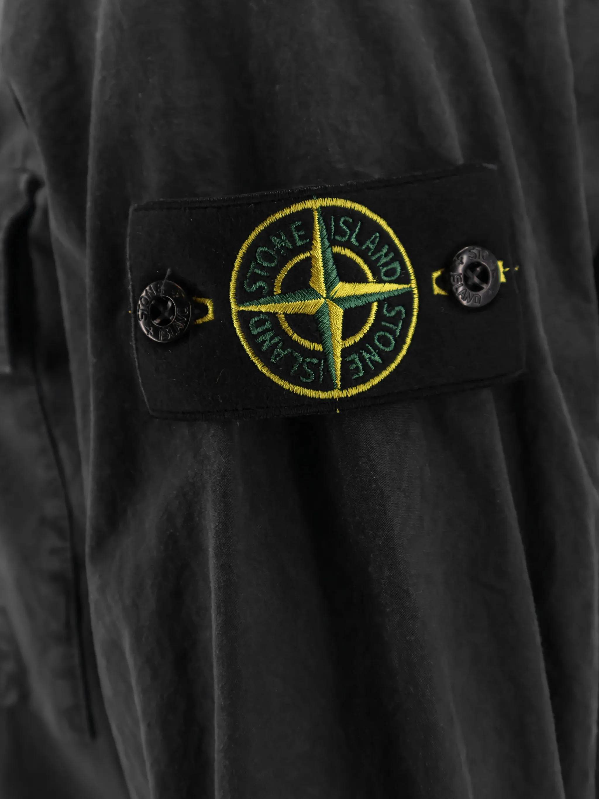 Stone Island Shirts Black 151200008S00WNV0129 (STONE ISLAND / カジュアルジャケット ) | STONE ISLAND (ストーンアイランド)(1)