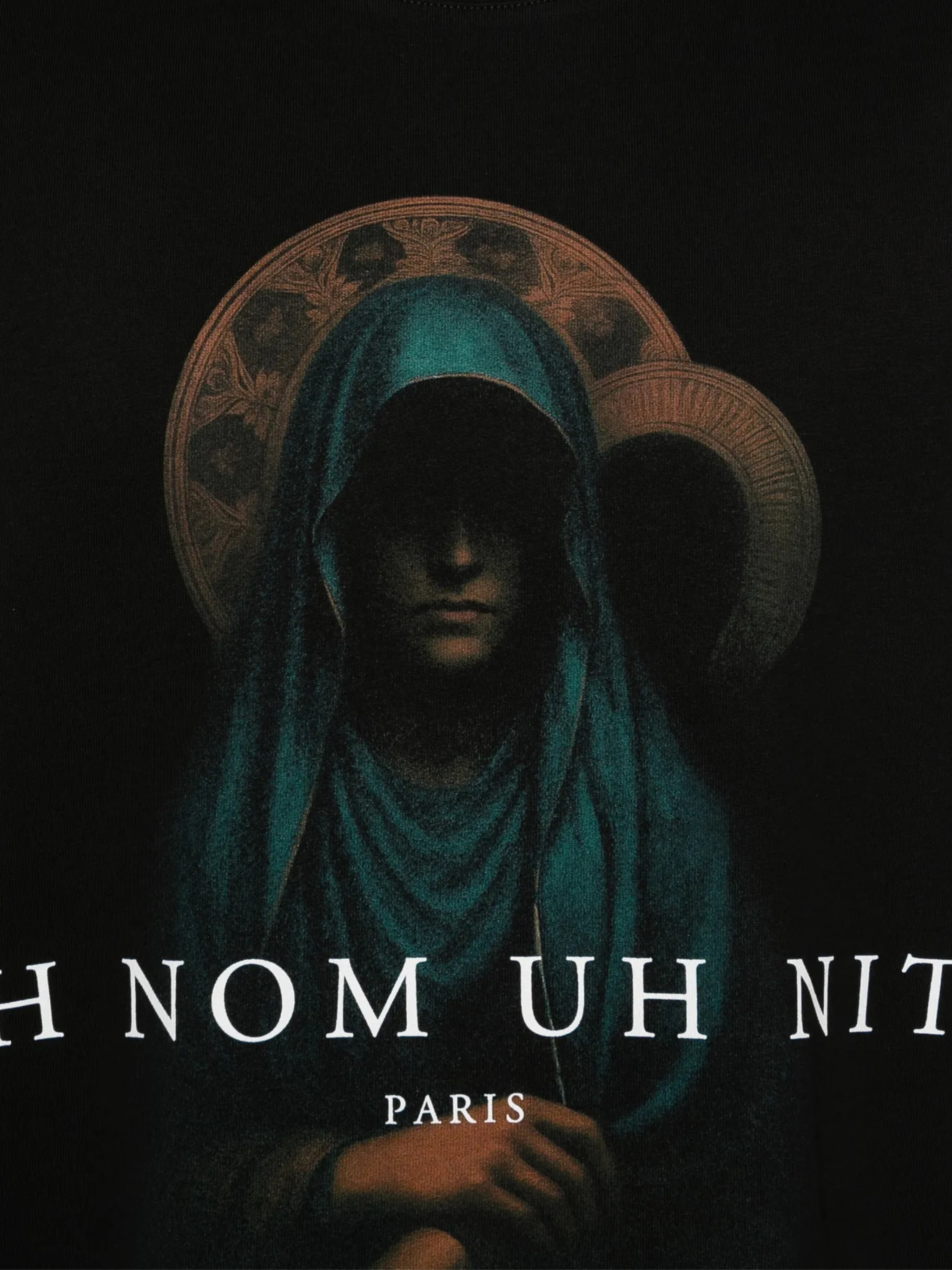 Ih Nom Uh Nit T-shirts and Polos Black NUS26206009 (IH NOM UH NIT / Tシャツ・カットソー ) | IH NOM UH NIT (インノミネイト)(1)