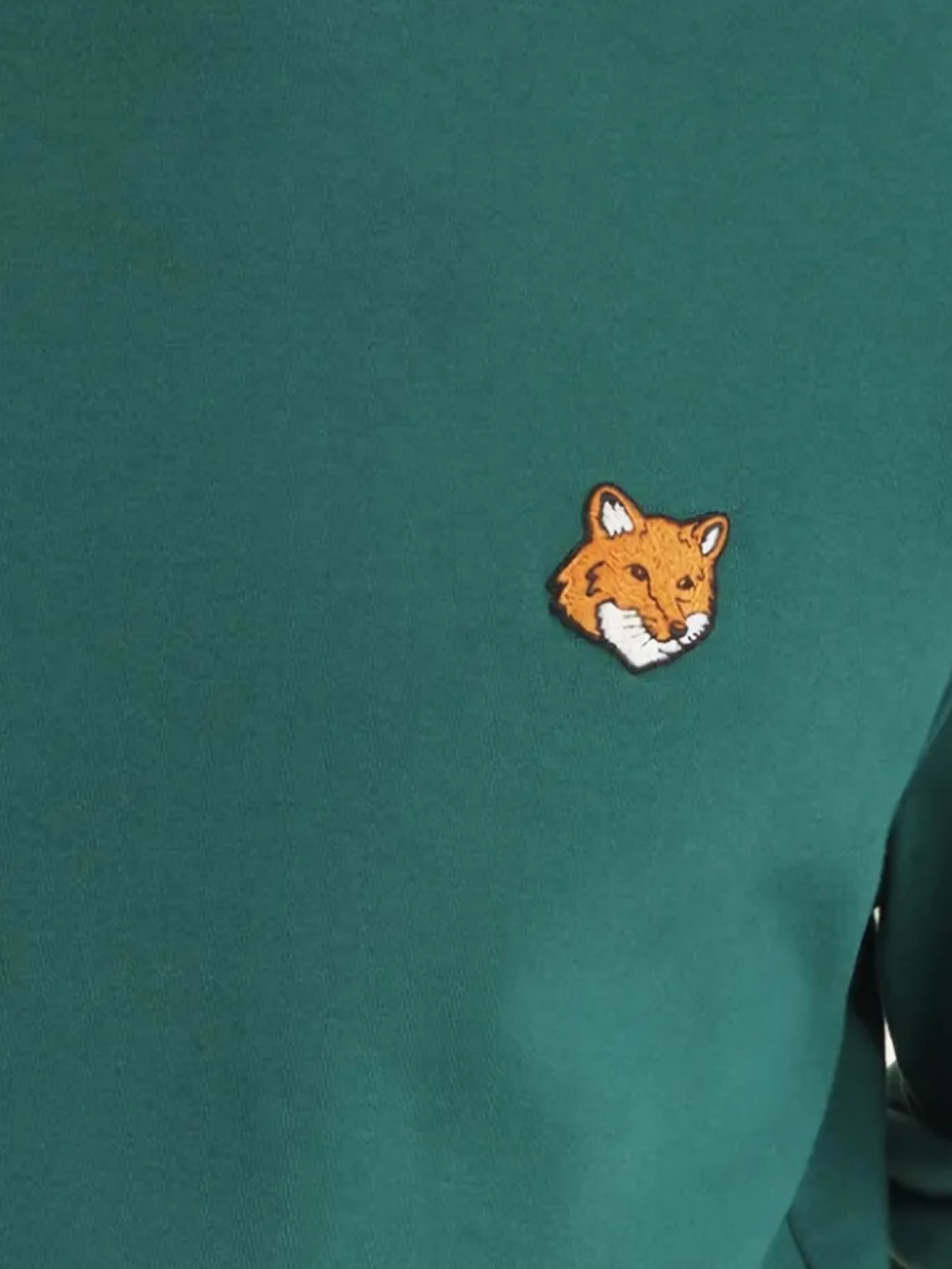 MAISON KITSUNE' Sweaters Green PM00303KM0340P399 (Maison Kitsuné / スウェット・フーディー ) | Maison Kitsuné (メゾン キツネ)(1)