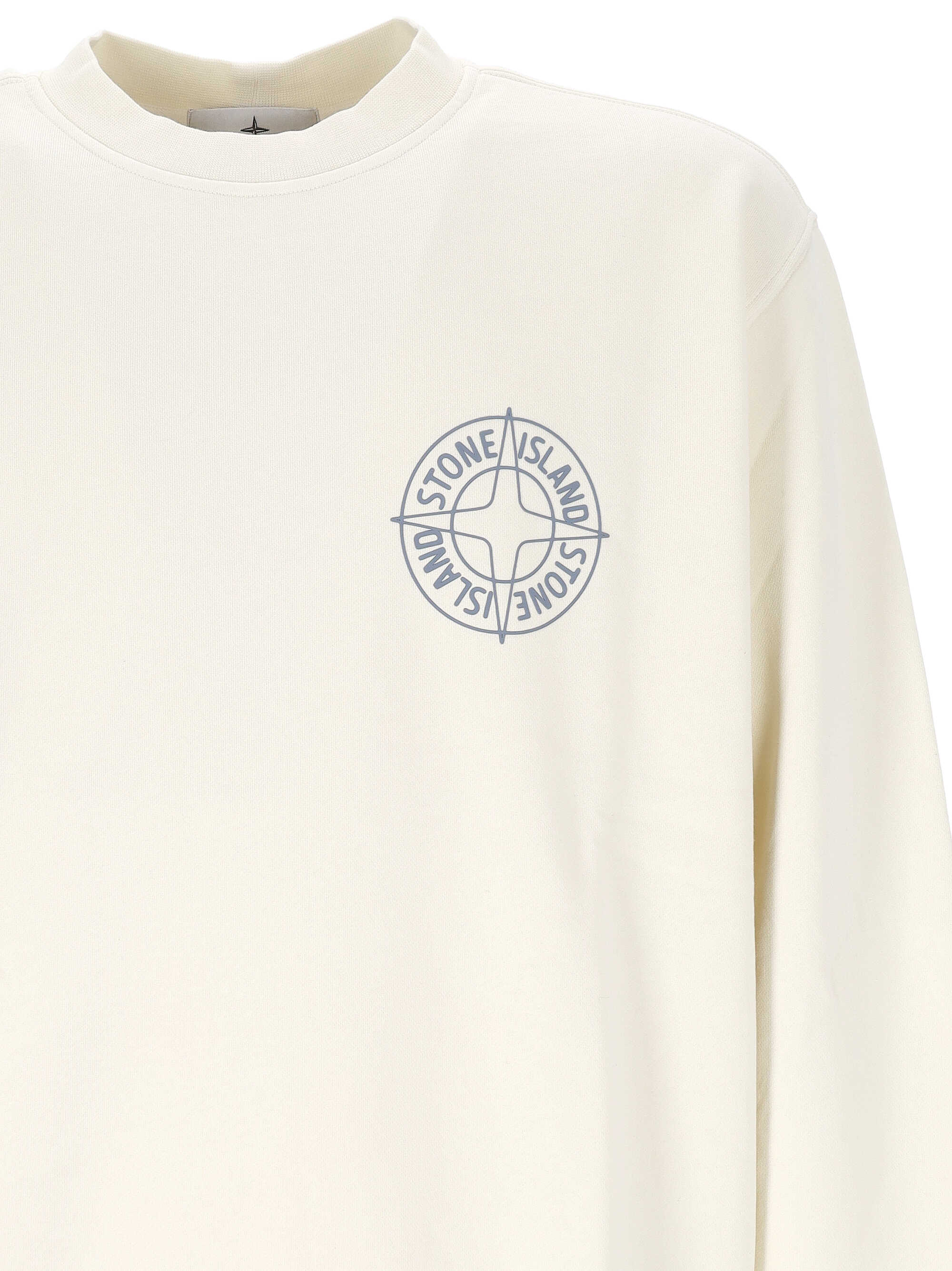 Stone Island Sweaters White 156100001S0283V0093 (STONE ISLAND / スウェット・フーディー ) | STONE ISLAND (ストーンアイランド)(1)