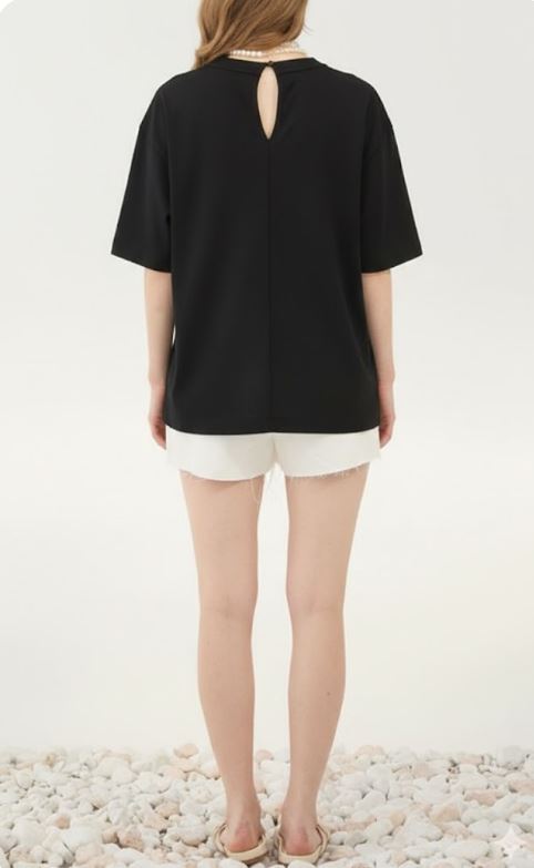 Eleh T-shirts and Polos SS260216NERO (ELEH / Tシャツ・カットソー ) | ELEH (エレ)(1)