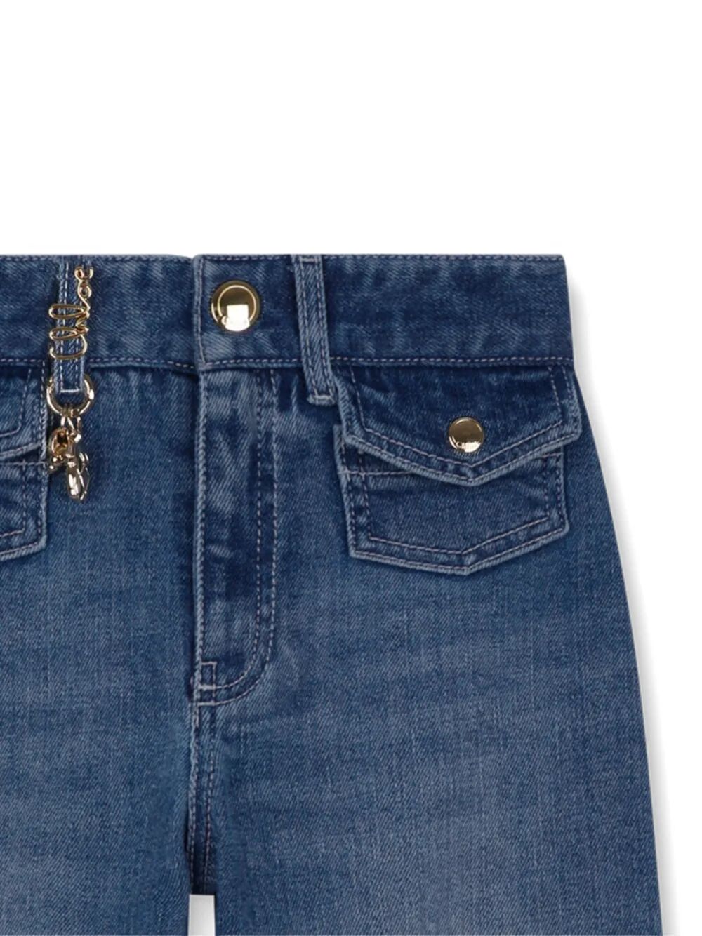 PATCH POCKET CHARM-DETAIL JEANS C20831Z13 (Chloé / ジーンズ ) | Chloé (クロエ)(2)