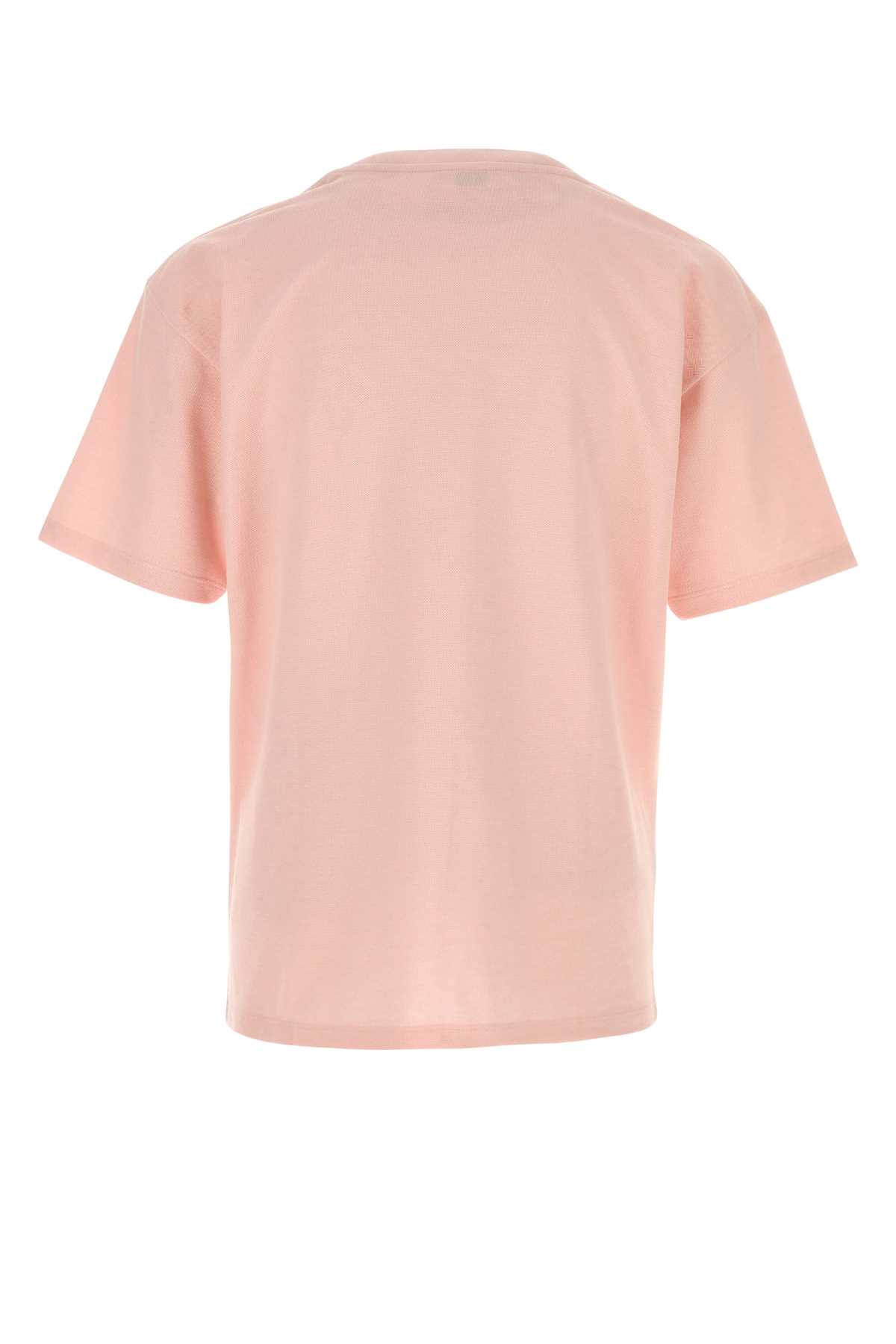 Pink piquet t-shirt 832941Y37HC5631 (Saint Laurent / Tシャツ・カットソー ) | Saint Laurent (サンローラン)(1)