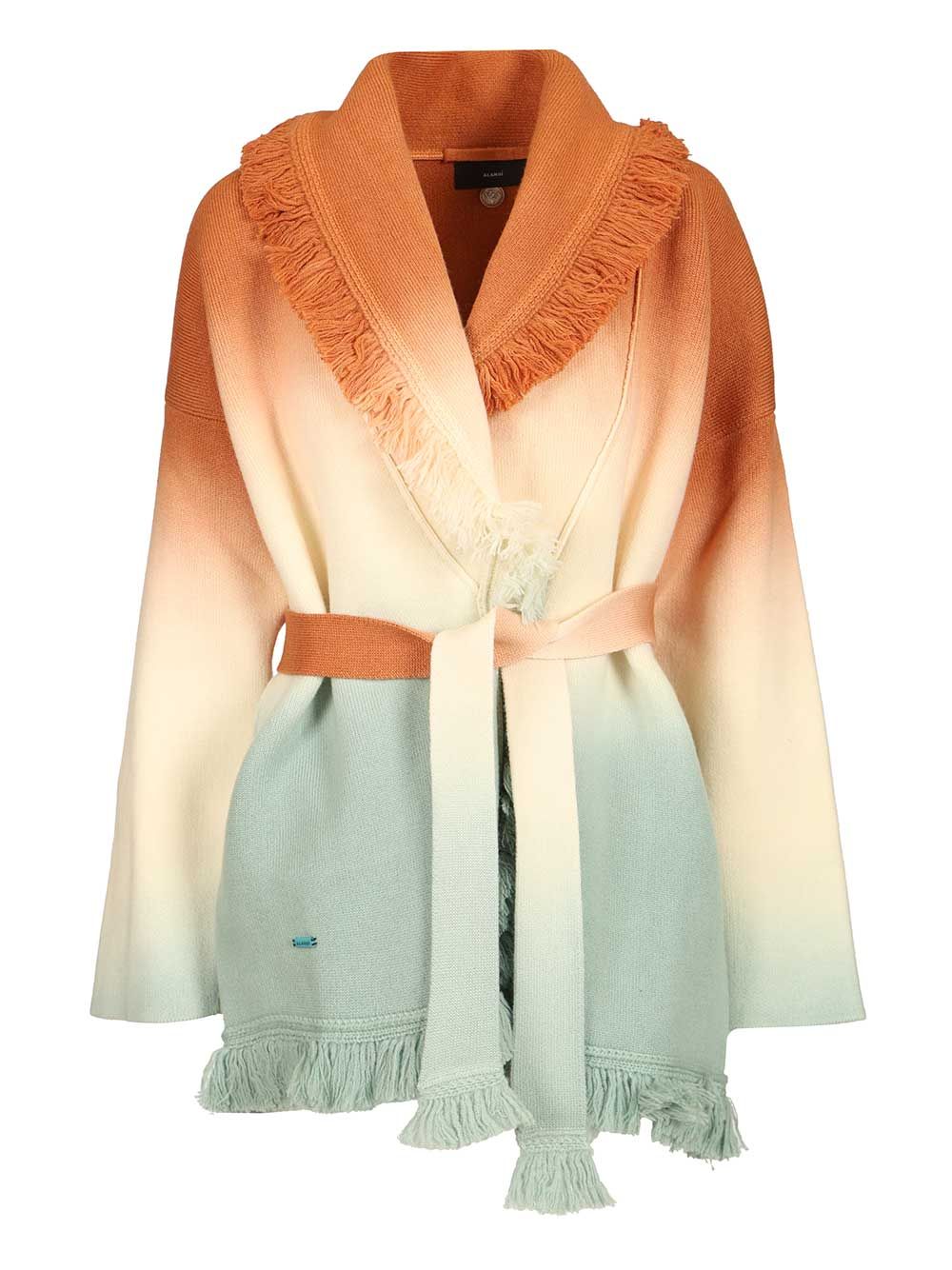 Shades of Shore cardigan LWHB064R26KNI016OF84 (ALANUI / ニット・セーター・カーディガン ) | ALANUI (アラヌイ)