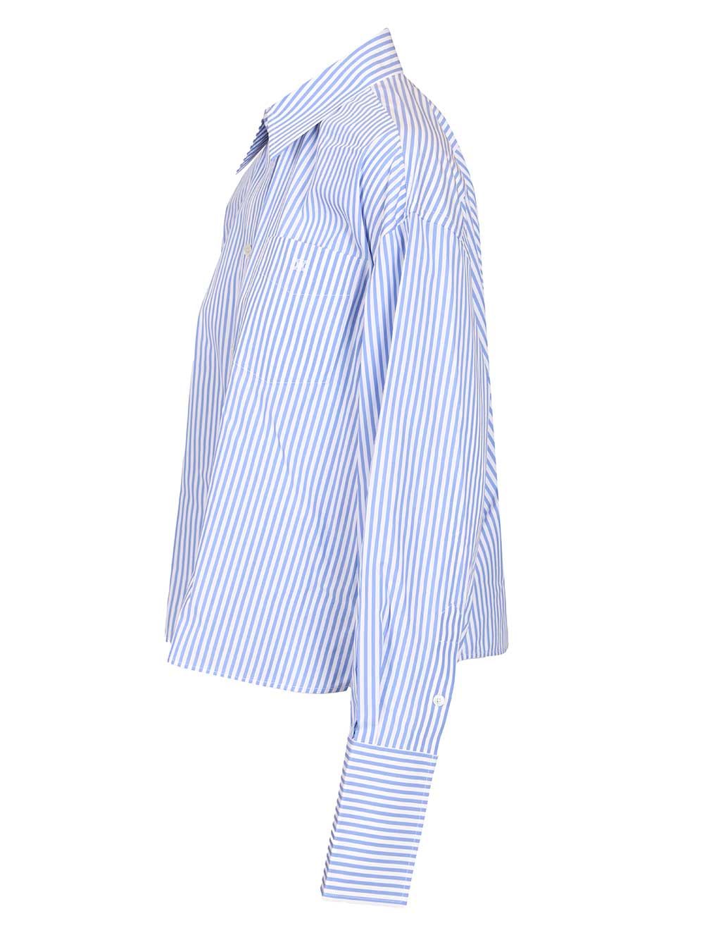 CROPPED SHIRT STRIPED COTTON POPLIN RC0941389CBA0 (CELINE / シャツ・ブラウス ) | CELINE (セリーヌ)(2)