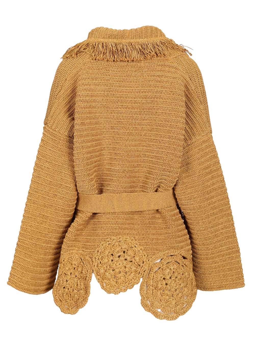 ISLAND MEMORIES CARDIGAN GOLD GOLD LWHB064R26KNI0117676 (ALANUI / ニット・セーター・カーディガン ) | ALANUI (アラヌイ)(1)