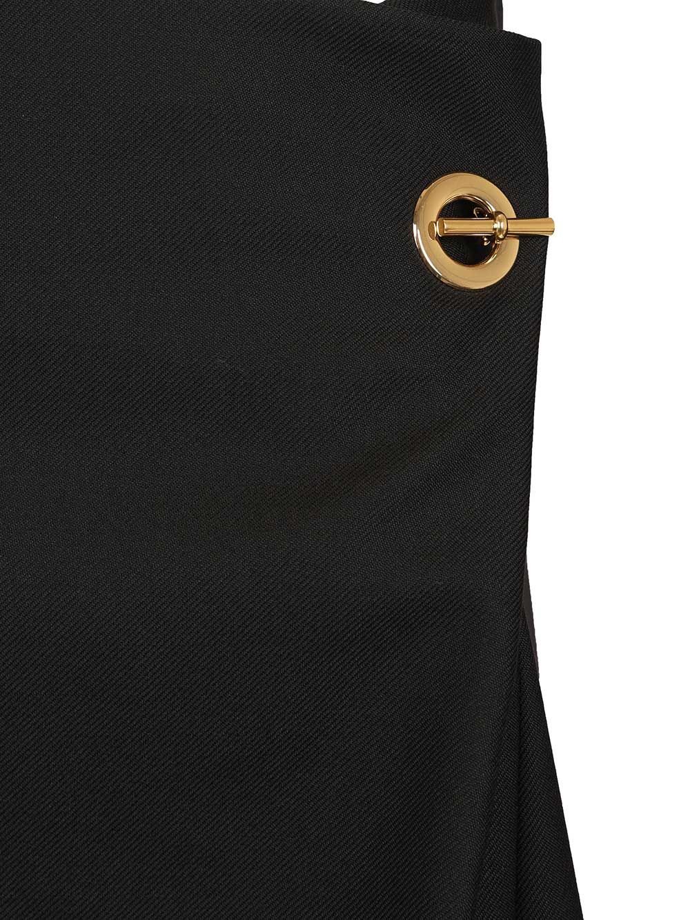 SKIRT MIDI WOOL AND MOHAIR GABARDINE WITH CHAIN RJ081523K38NO (CELINE / スカート ) | CELINE (セリーヌ)(3)