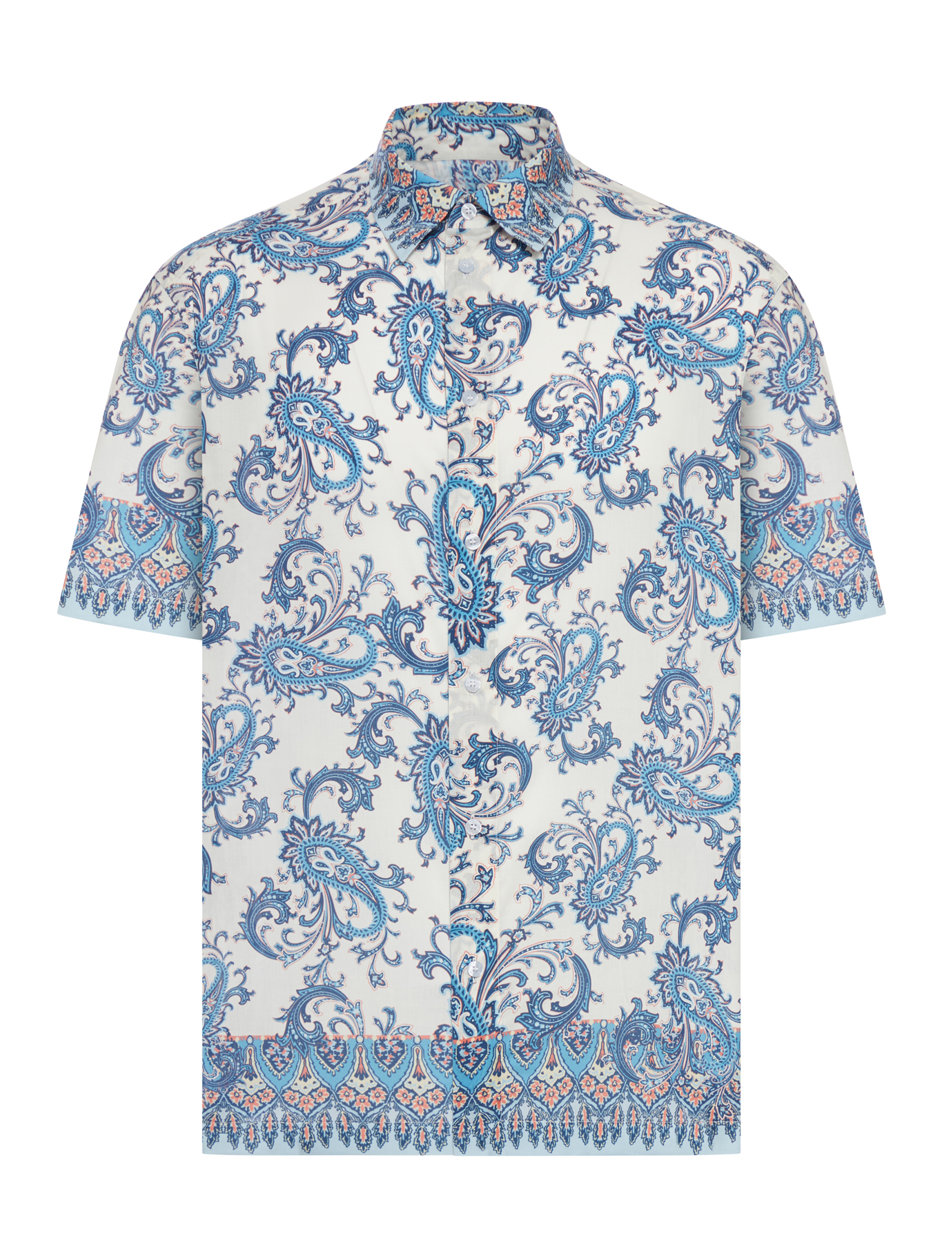OVERSIZED COTTON MUSLIN SHIRT WITH FLORAL PAISLEY PATTERN MRIC001199SP5G7X0880X0880 (ETRO / シャツ・ブラウス ) | ETRO (エトロ)