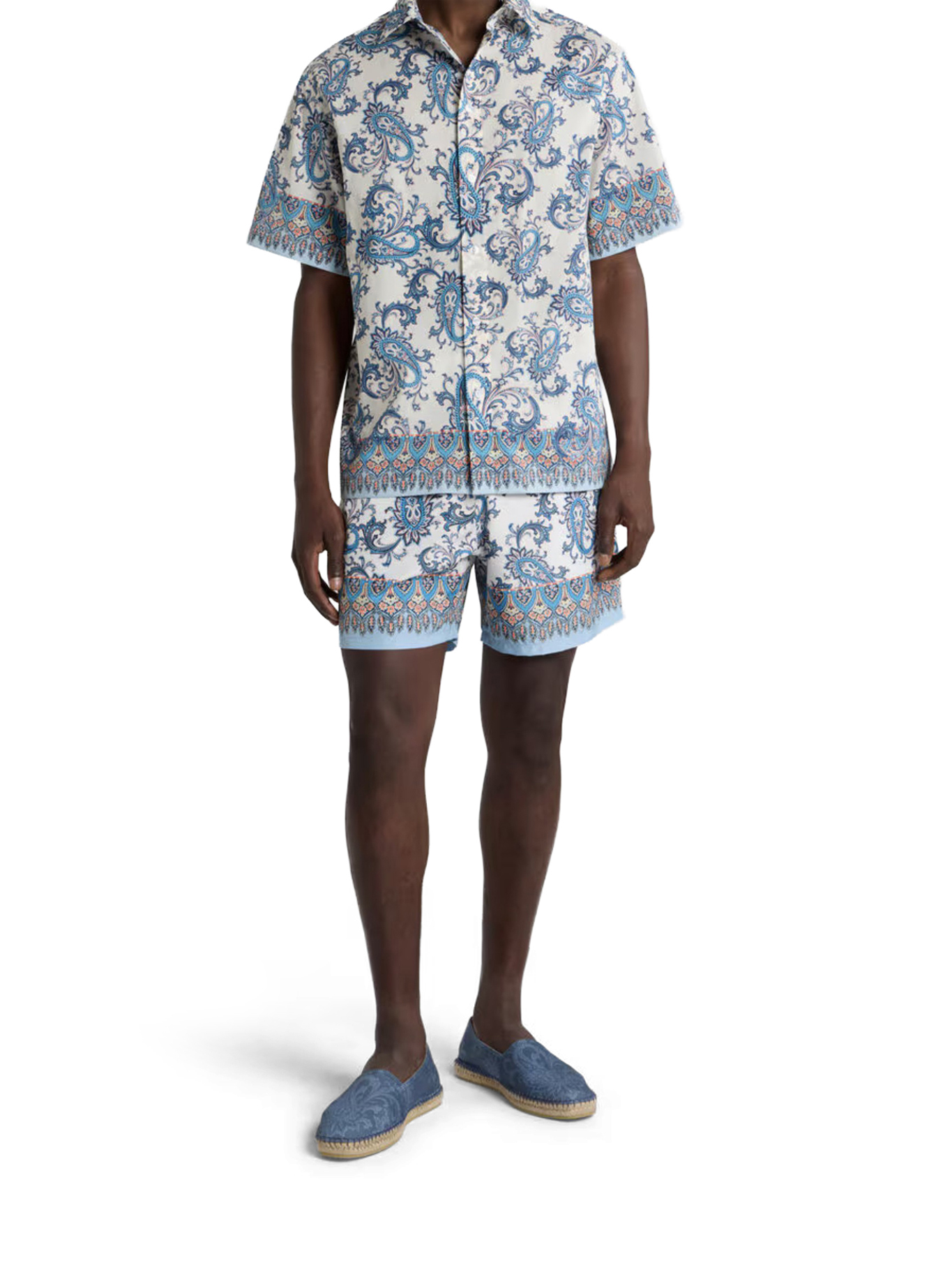 OVERSIZED COTTON MUSLIN SHIRT WITH FLORAL PAISLEY PATTERN MRIC001199SP5G7X0880X0880 (ETRO / シャツ・ブラウス ) | ETRO (エトロ)(1)