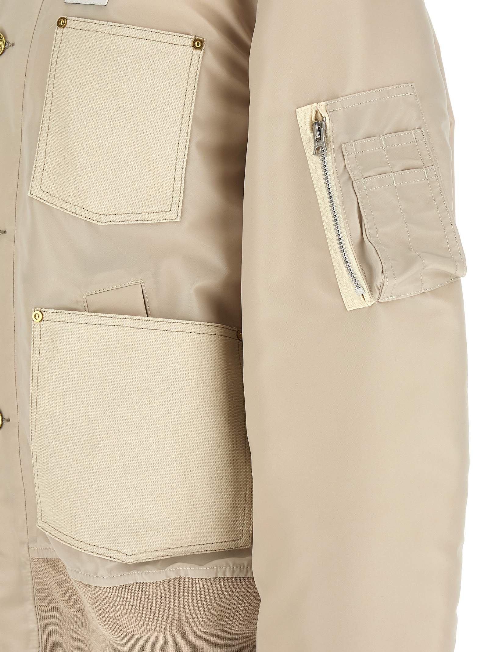 Sacai x Carhartt WIP 'Duck' jacket 2603990M199 (sacai / カジュアルジャケット ) | sacai (サカイ)(4)